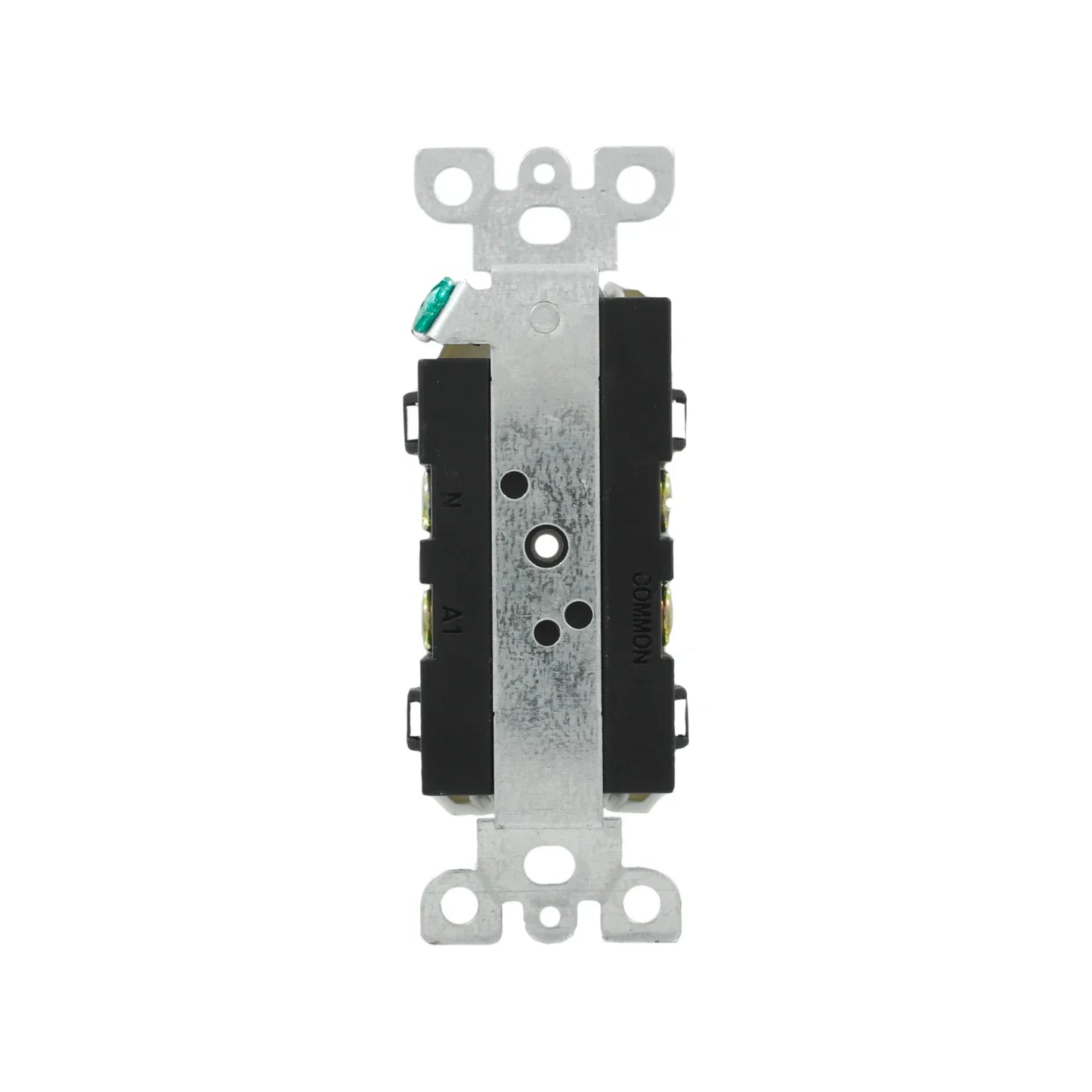Contacto/apagador dúplex aterrizado blanco Argos 8840106