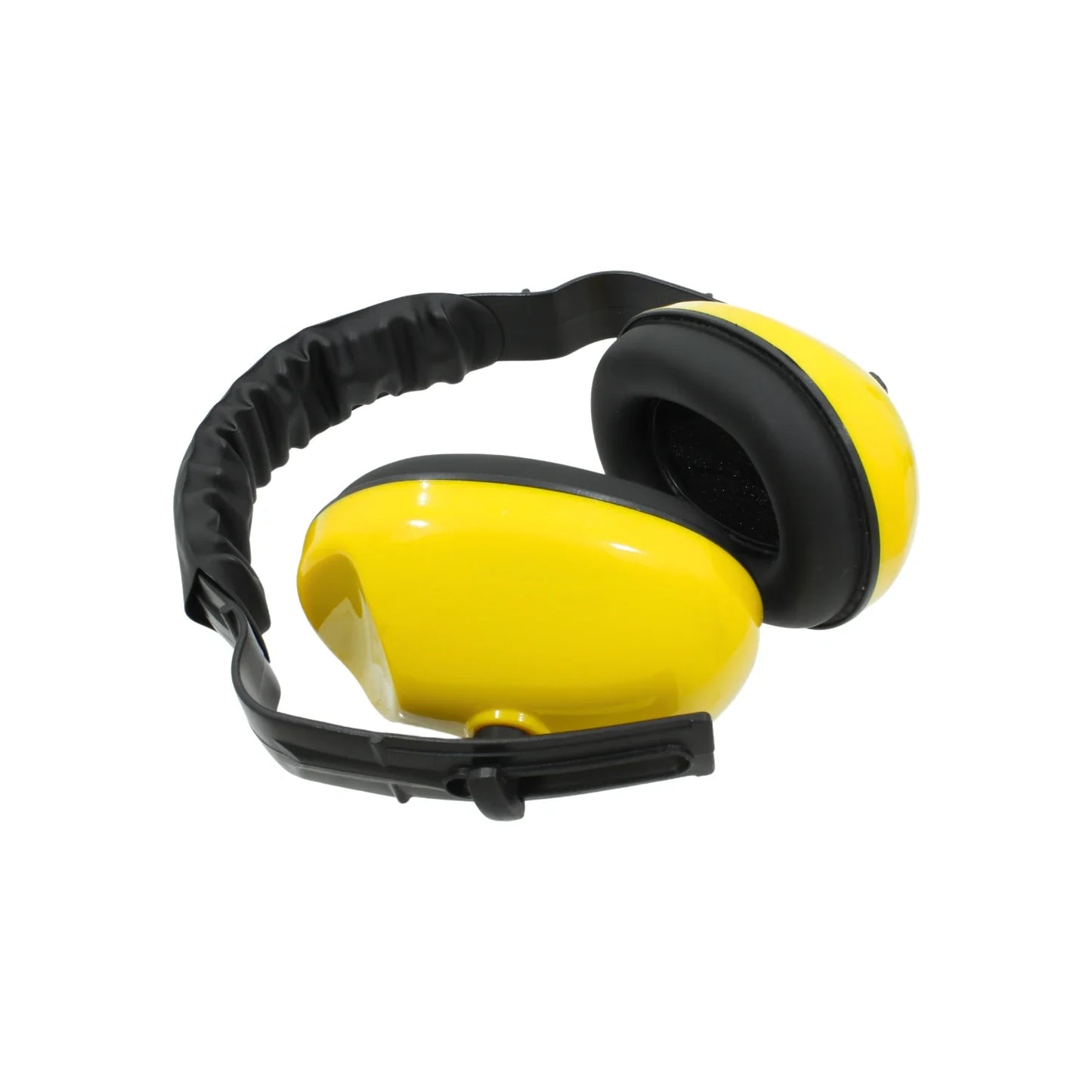 Cuerpo fabricado en plástico ABS,Cojines en espuma suave.,Diadema acolchonada.,Arnés de plástico ajustable.,Resistente a impactos ligeros.,NRR (nivel de reducción de ruido): 25 DB