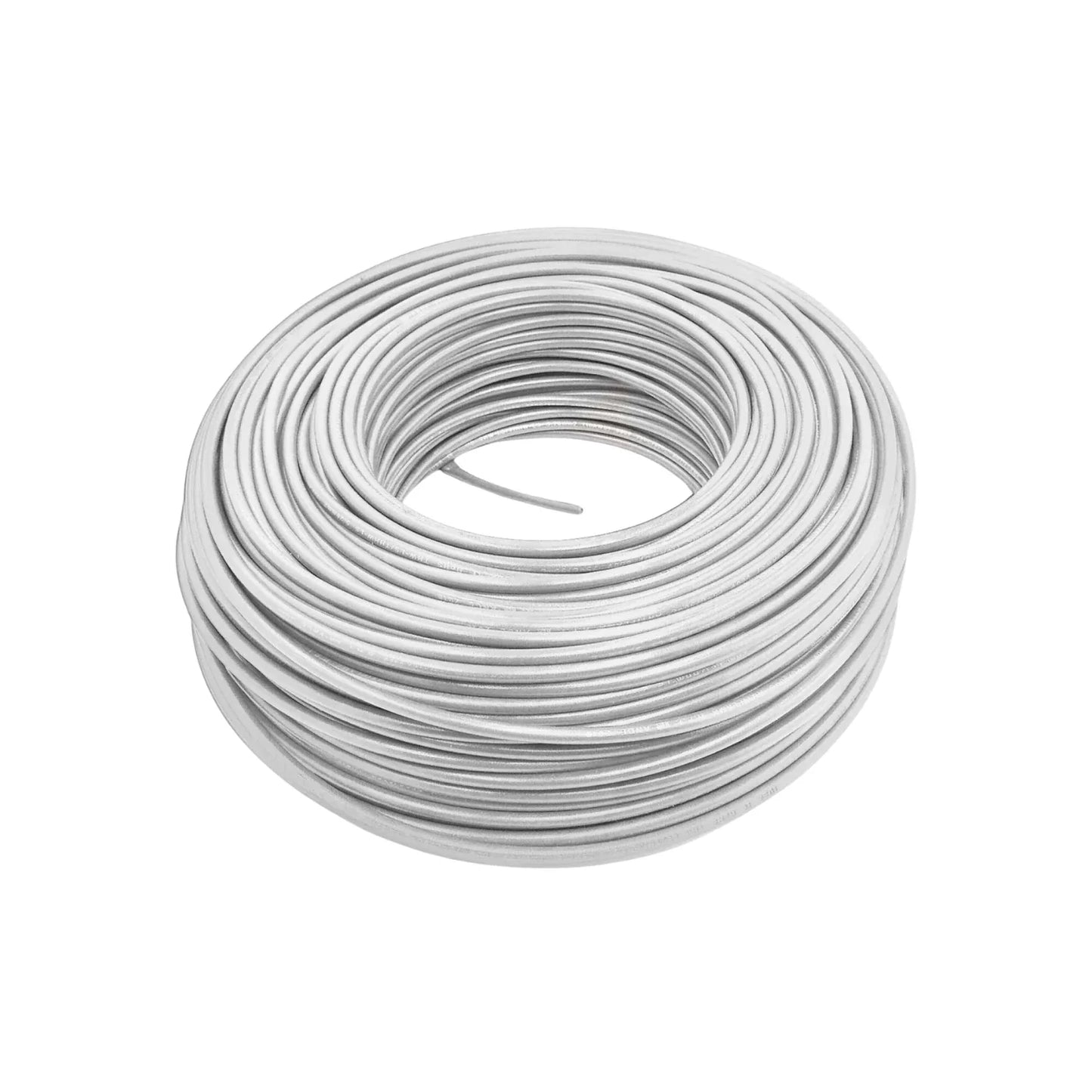 Resistente a factores abrasivos.,Antiflama baja emisión de humo y gas.,Con aislamiento termoplástico PVC,Ideal para instalación eléctrica exterior e interior.,100% cobre.