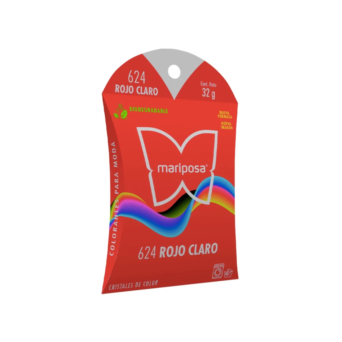 Colorante textil para teñido de ropa y artículos de casa.,Sirve para telas naturales como algodón, mezclilla, lino, lana, seda, nylon, rayón.,Fibras naturales (aserrín, madera, yute, pajilla, etc).,Un sobre es suficiente para teñir una prenda de tamaño mediano como una playera (de blanco a color).,Si sólo quieres reteñir (devolver el color a tu ropa), el rendimiento aumenta al doble.,32 g.,No se deje al alcance de los niños.,No toxico.,Evite el contacto con los ojos.
