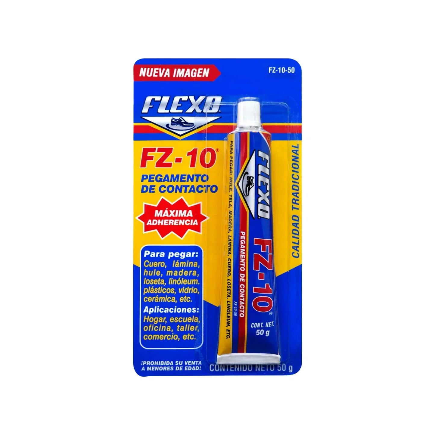 Contenido: 50 ml,Es adherible muchísimos materiales en general como madera, concreto, plásticos, etc.,Adhesivo con base de resina y neopreno que permite una excelente adhesividad.,De secado flexible.