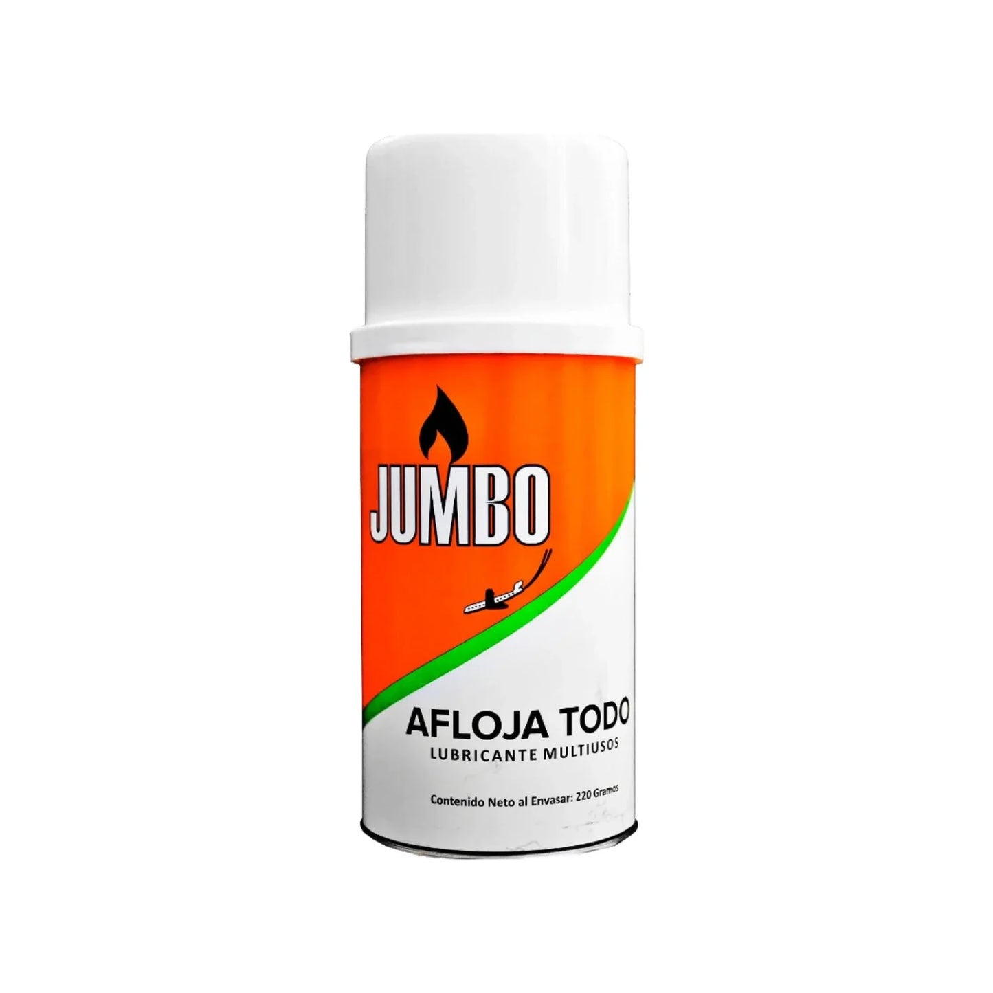Afloja todo multiusos.,Contenido: 220 ml,Libera tuercas, tornillos y ensambles.,Excelente combustión.,Las piezas de metal se mantienen ligeramente lubricadas y protegidas contra la oxidación.,Puede aplicarse en piezas en movimiento o cercanas a ellas.