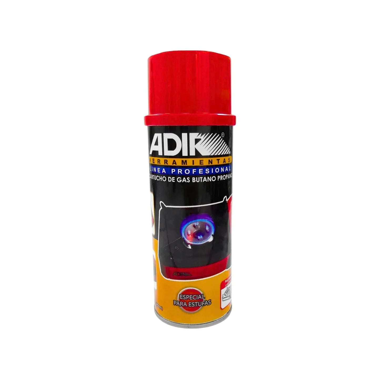 Contenido 450 ml, Ideal para lámparas portátiles., Especial para estufas., Cartucho de gas propano.Venta, solo en tienda física.