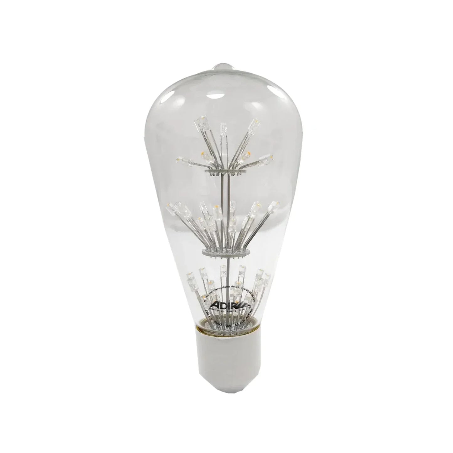 Lámpara vintage de 40 W,Tipo oval.,30000 horas de vida.,330 lm,Base E27,No usar con atenuadores.