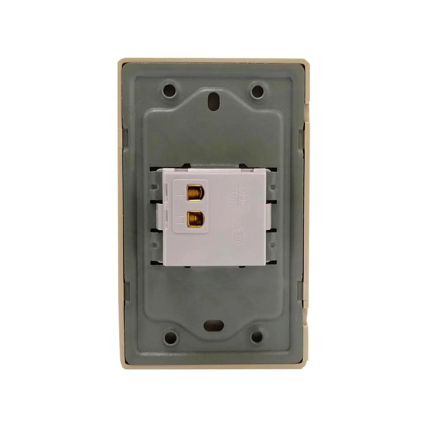 Placa 1 apagador rose gold Adir 4625 florence