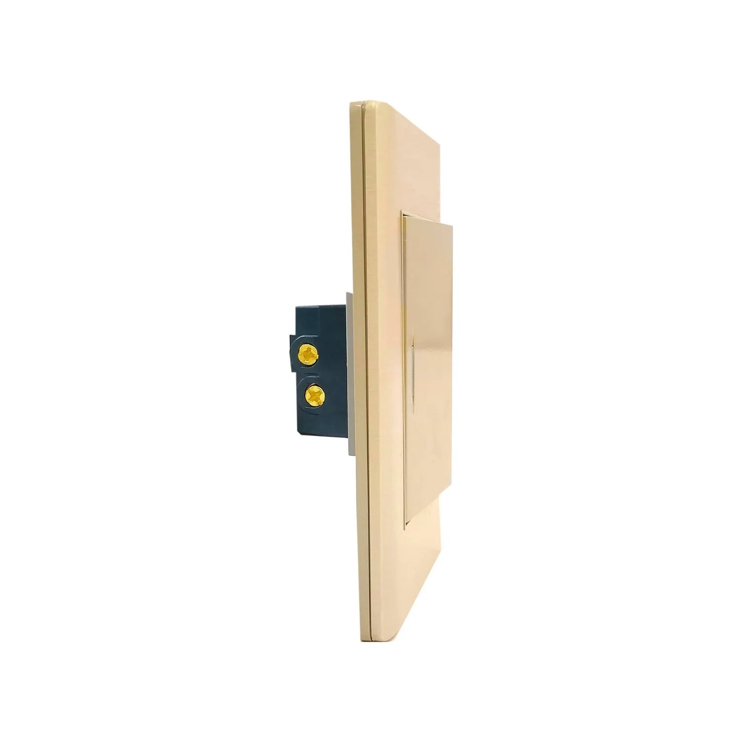 Placa 1 apagador escalera rose gold Adir 4628 florence