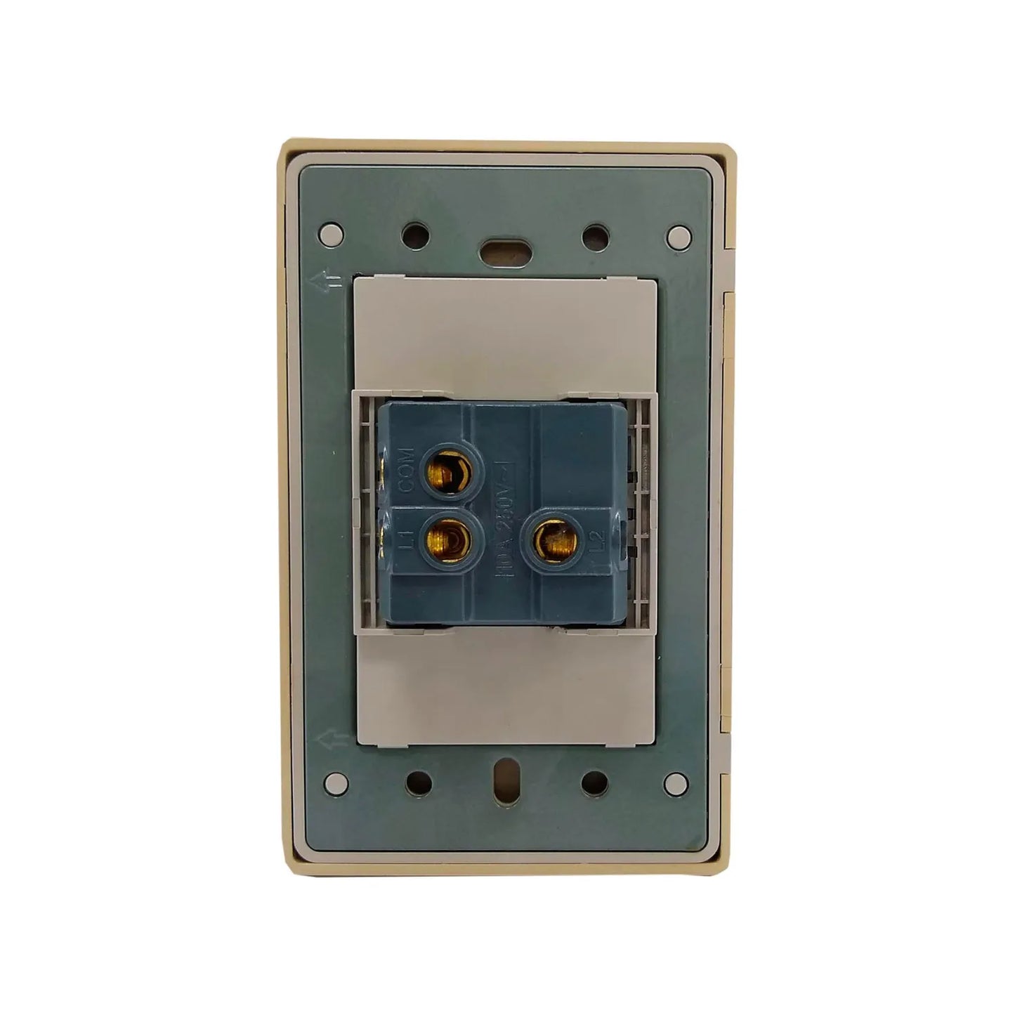 Placa 1 apagador escalera rose gold Adir 4628 florence
