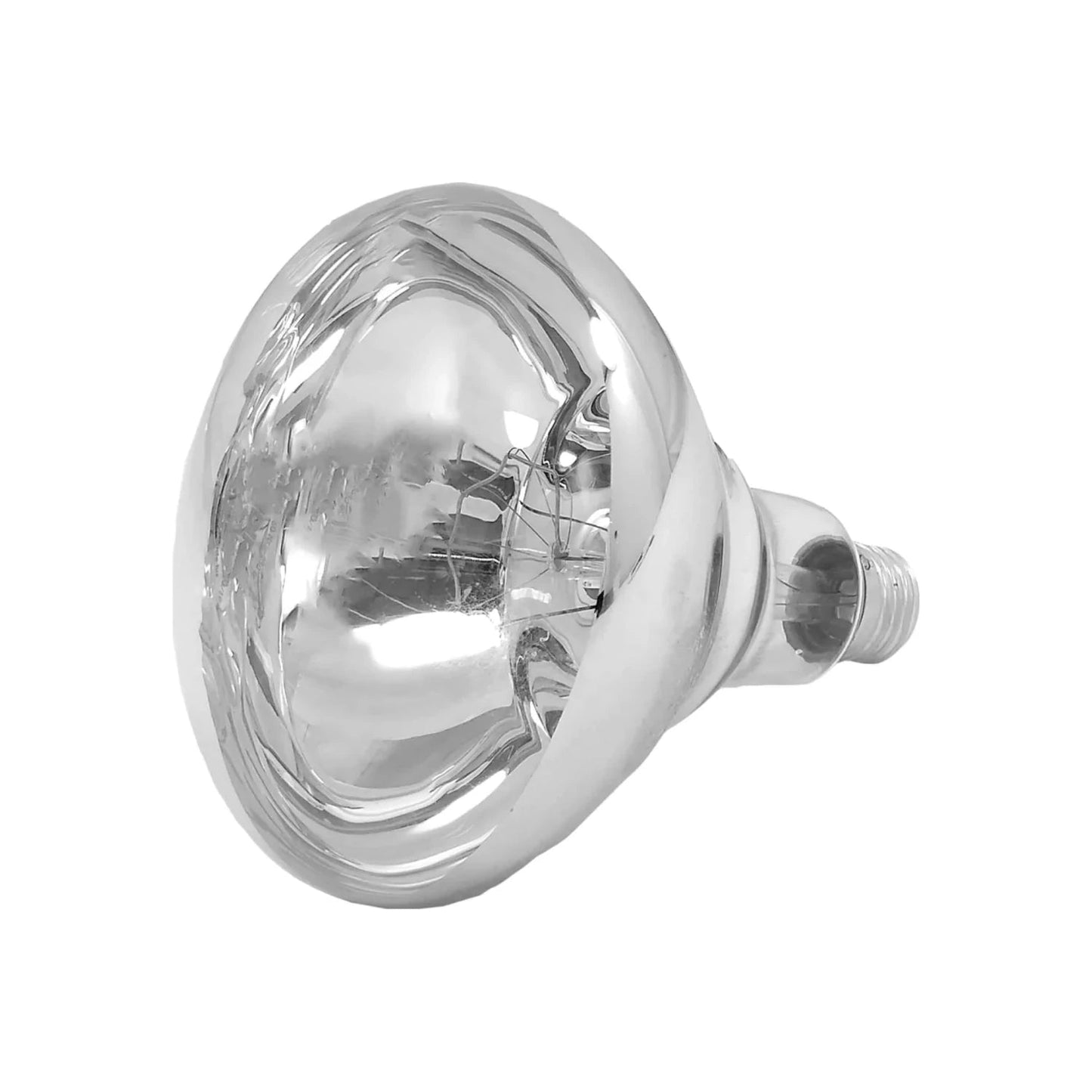 Lámpara incandescente de calor tipo reflector transparente 250W con rosca E27