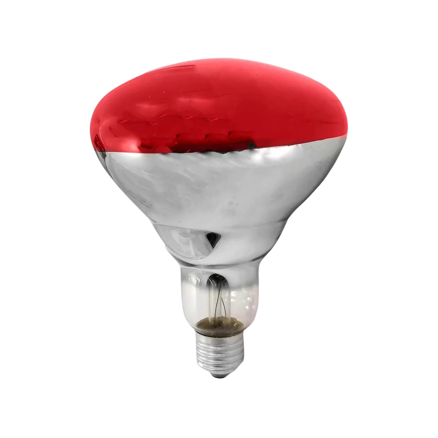 Lámpara incandescente.,Reflector BR-40,Luz infraroja.,250 W,Equivalente a 2,200 W, 15,000 lm,1,000 horas de vida.,120 V~60 Hz,Eficaz como tratamiento alternativo y estimulante.,Luz direccional de bordes suaves.,Base E27