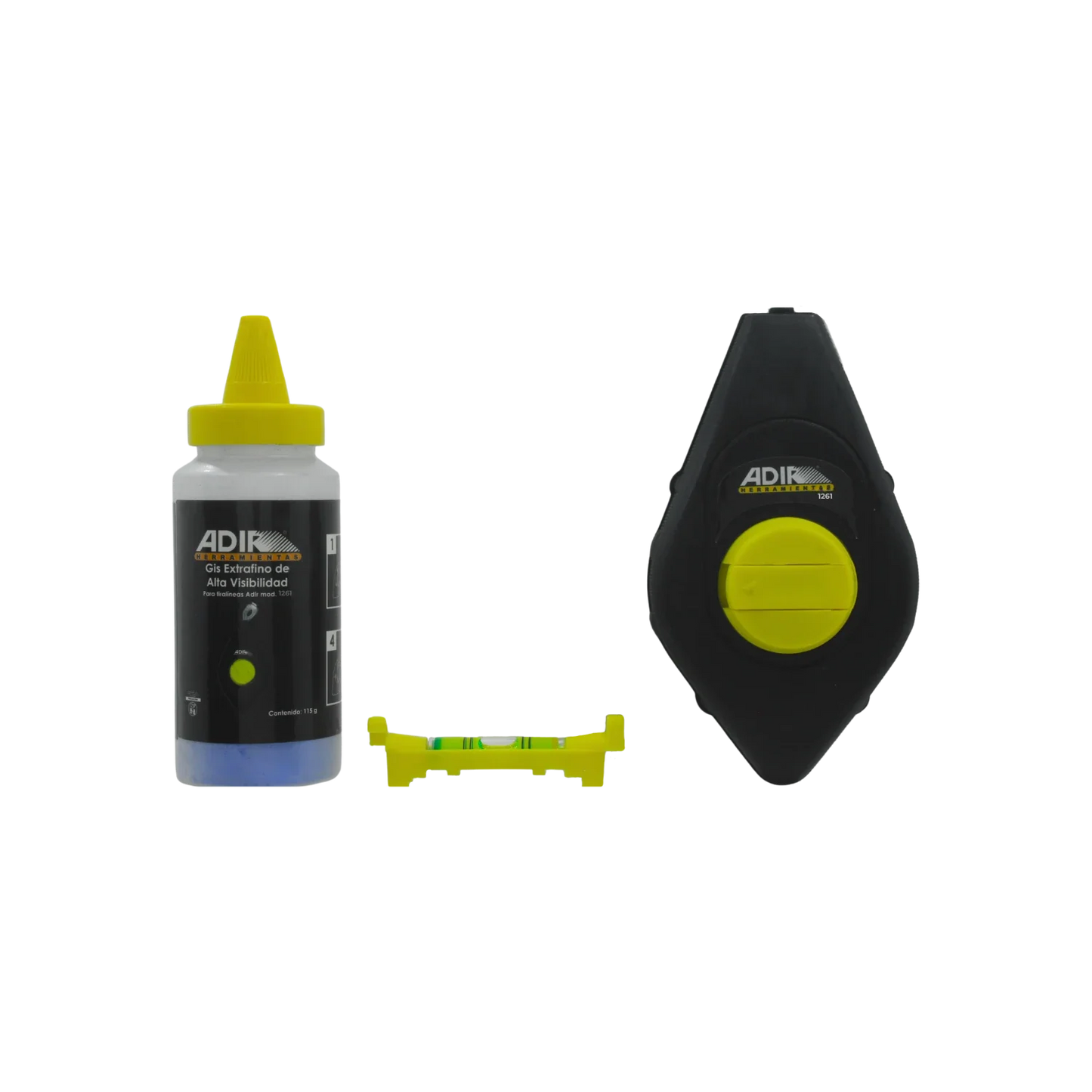 Tiralíneas con nivel 30 metros Adir 1261