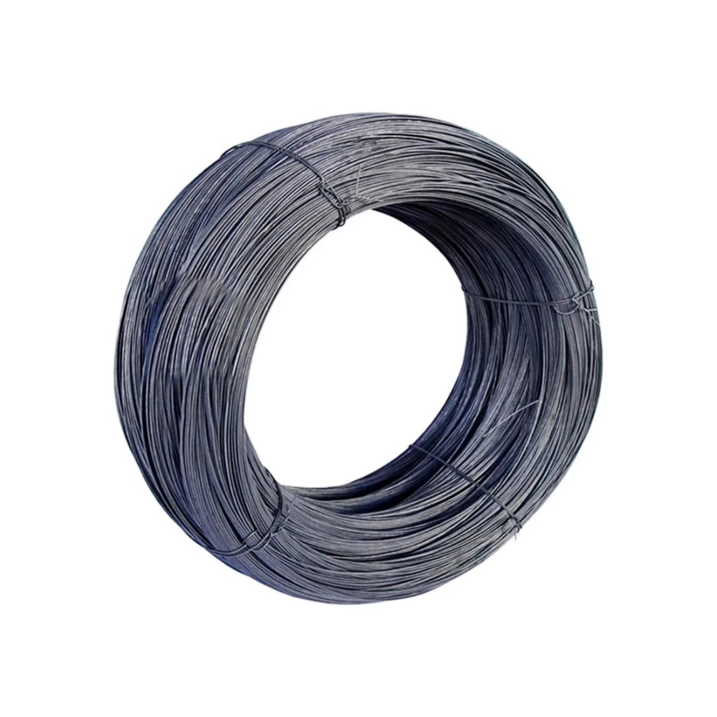 Alambre recocido calibre 16 de ferretería para construcción y amarres color gris oscuro