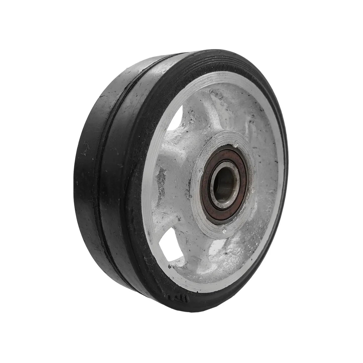 Rueda para diablo 5" con rin de rayos tipo fraiche Huajucar