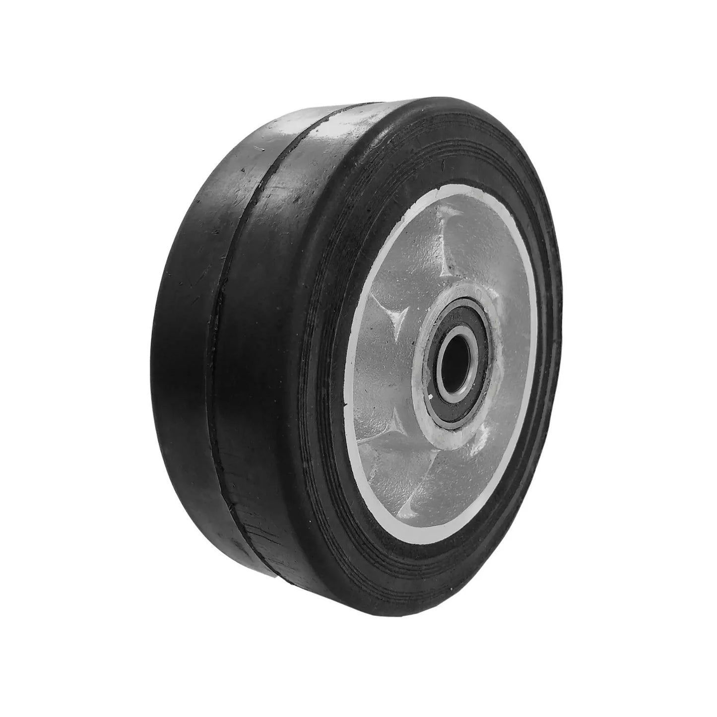 Rueda para diablo 6" con rin de rayos tipo franche Huajucar