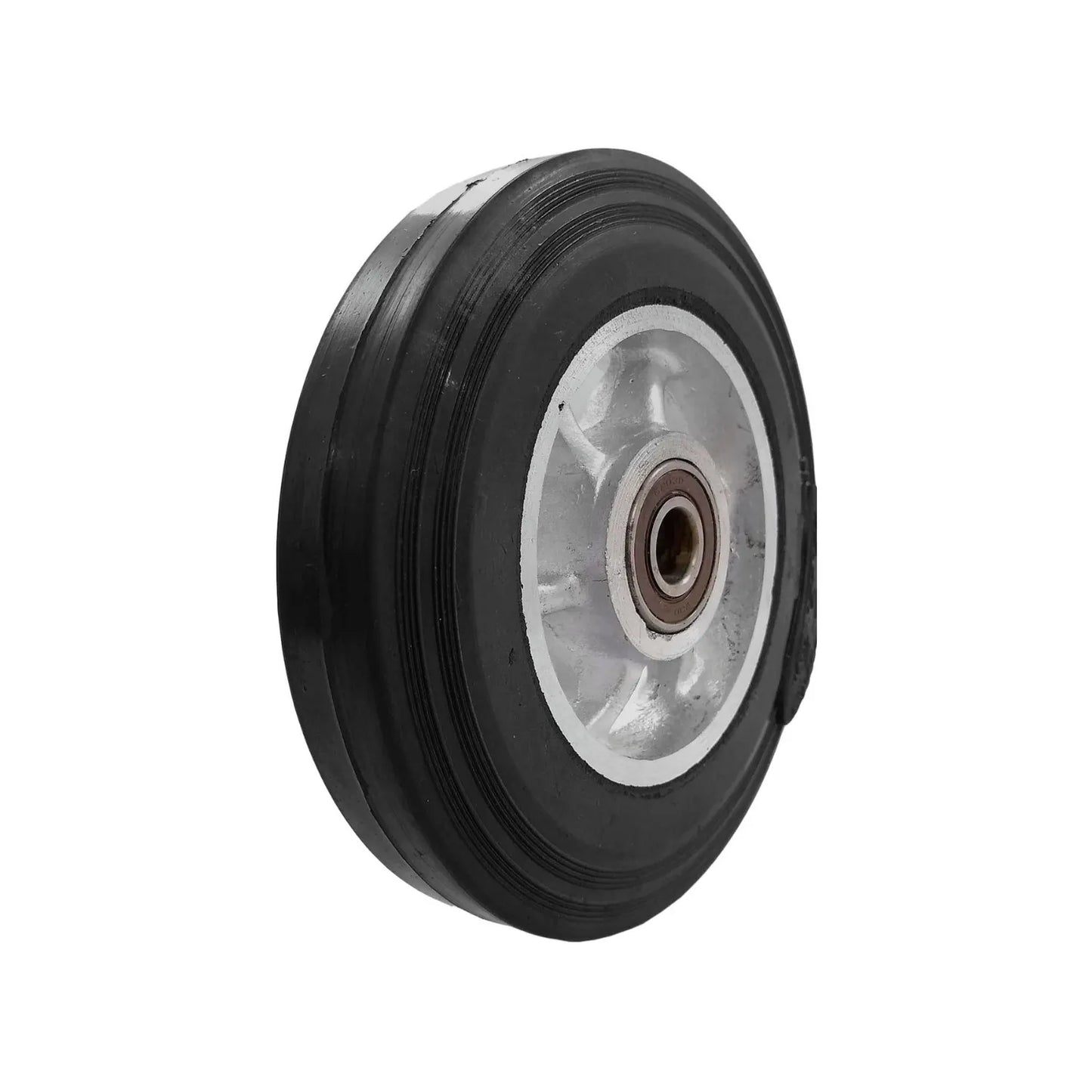 Rueda para diablo 7" con rin de rayos tipo franche Huajucar