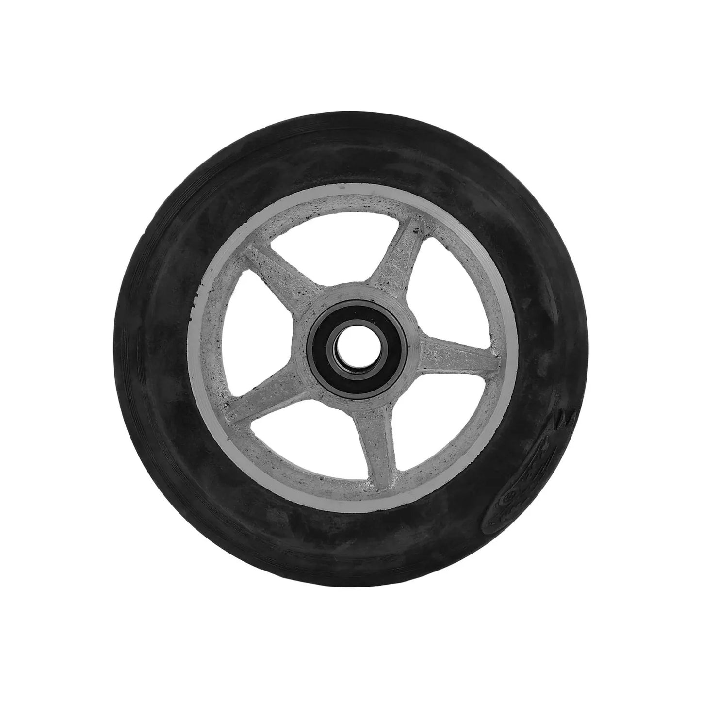 Rueda hule de 10", Para diablo., Rin de rayos.