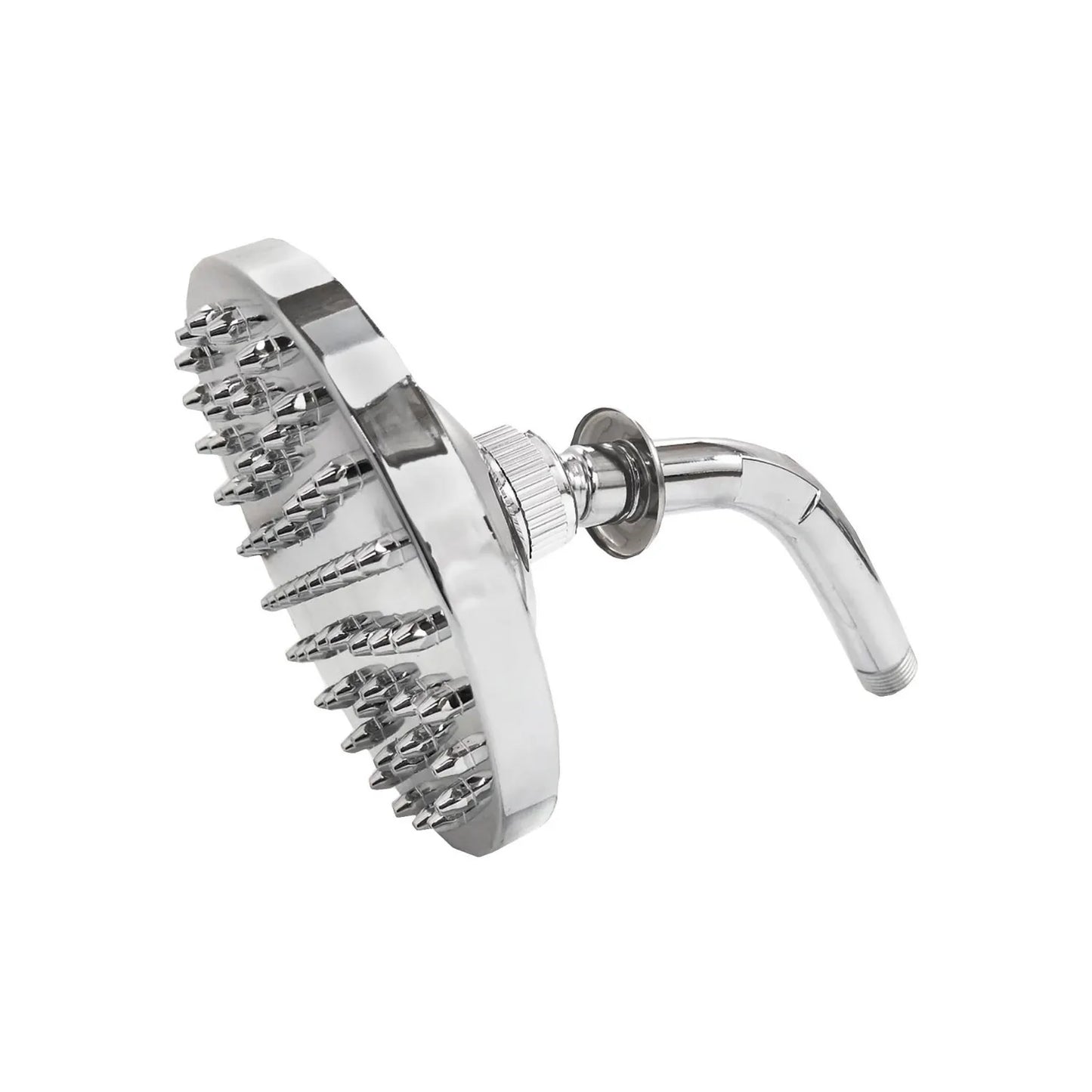 Regadera redonda 6" ABS cromada cromado Magaña SH3/PRMC