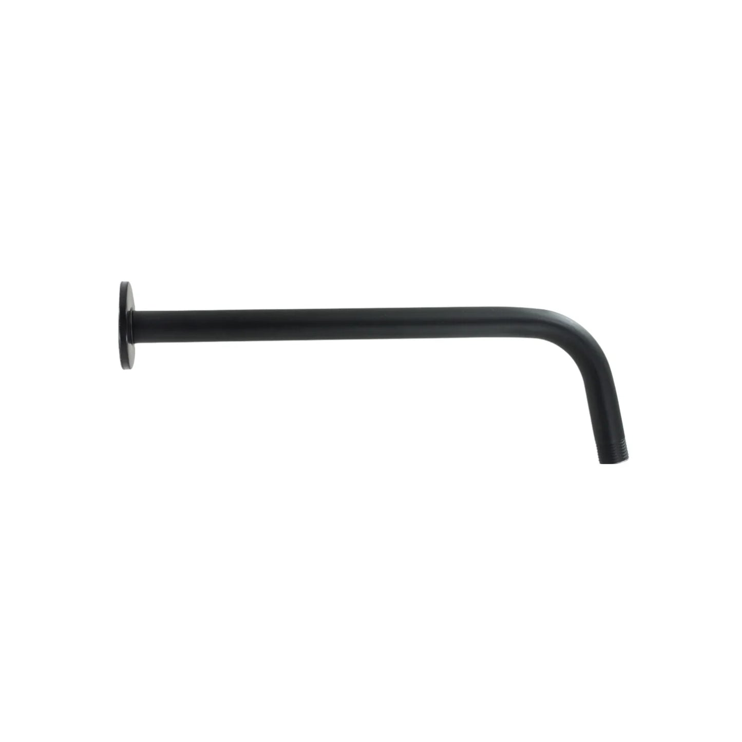 Fabricado de acero inoxidable.,Brazo largo de 40 cm,Incluye chapetón.,Forma de ” L”