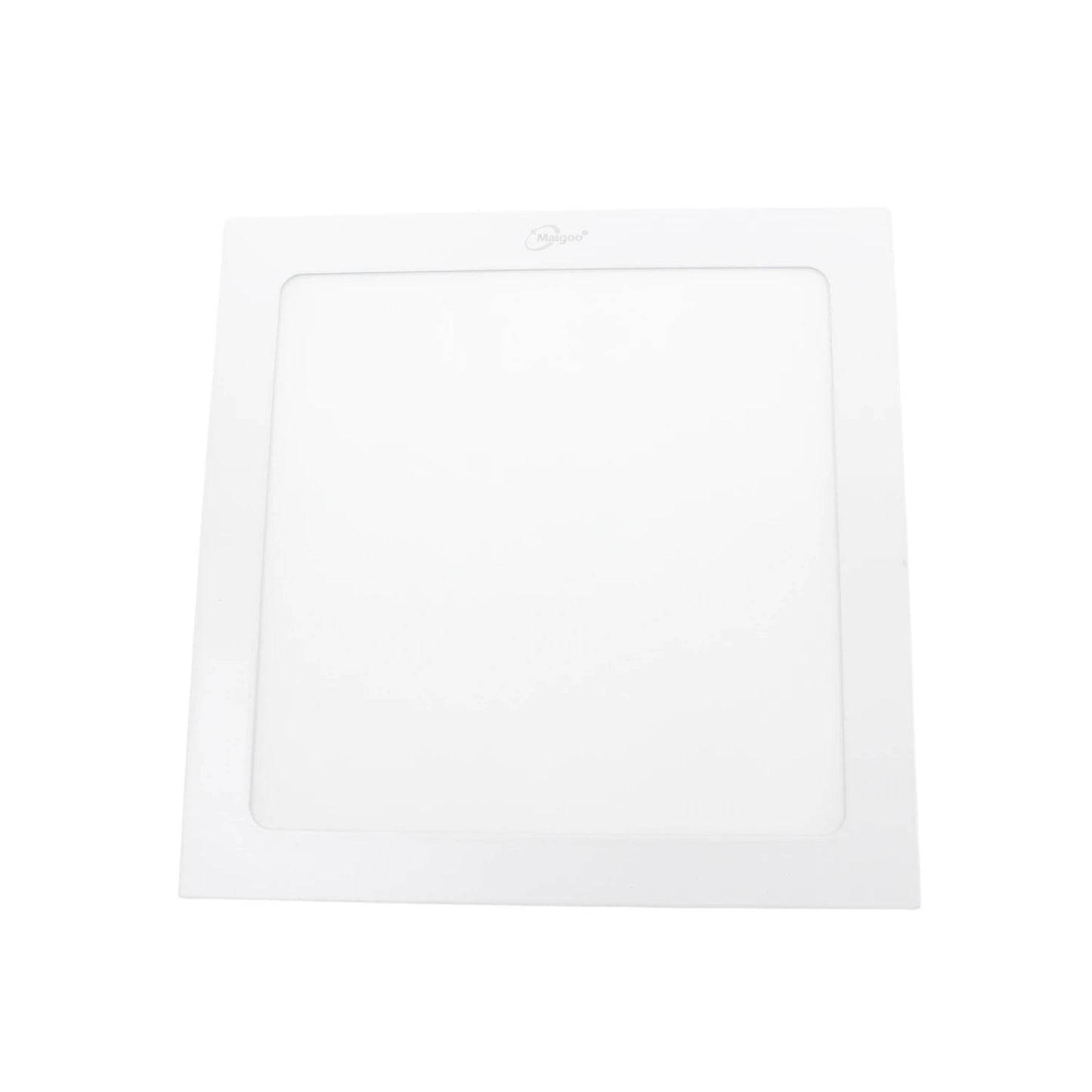 Lámpara panel LED Maigoo® cuadrada 18W empotrable blanca para iluminación moderna.