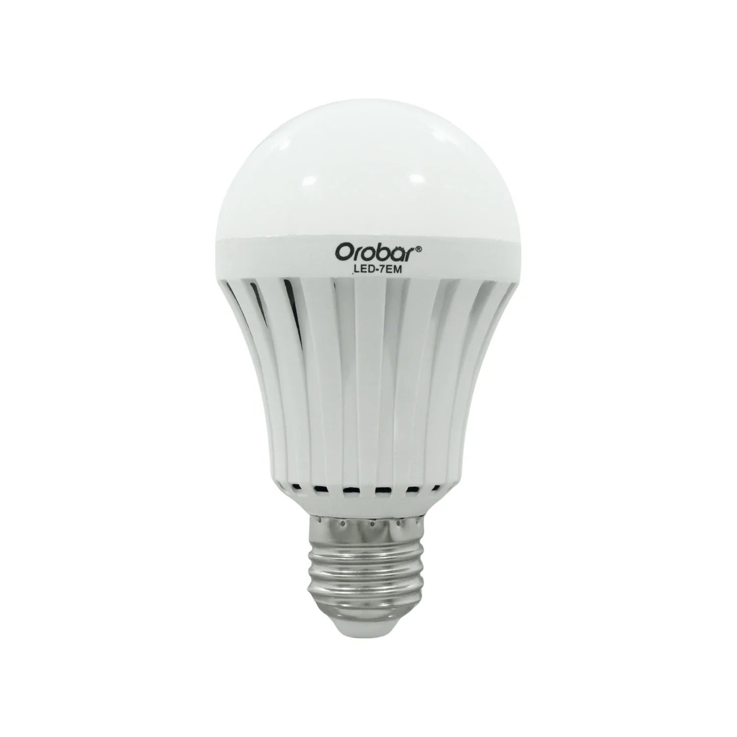 Lámpara recargable 7 W emergencía tipo bulbo Orobar LED-7EM
