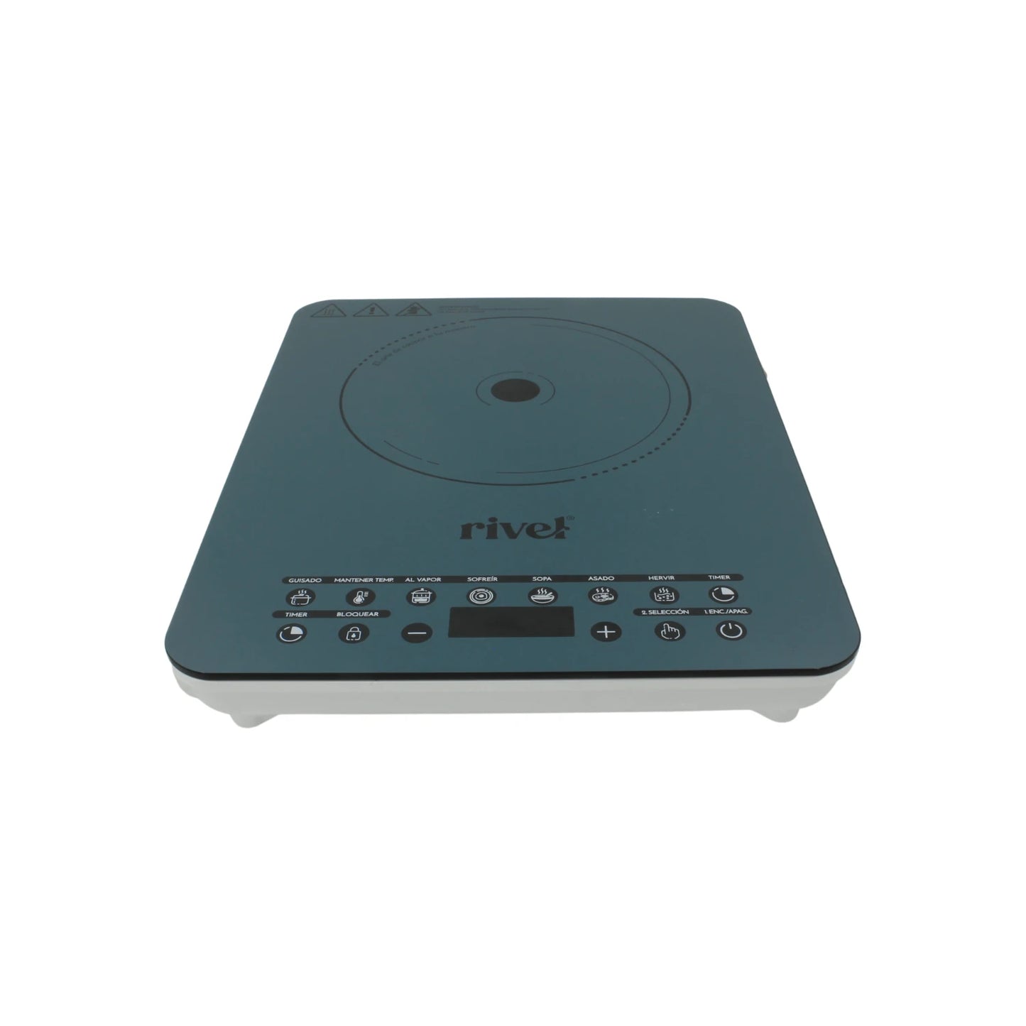 Parrilla eléctrica 1 quemador de inducción Rivel 19IND-TVT