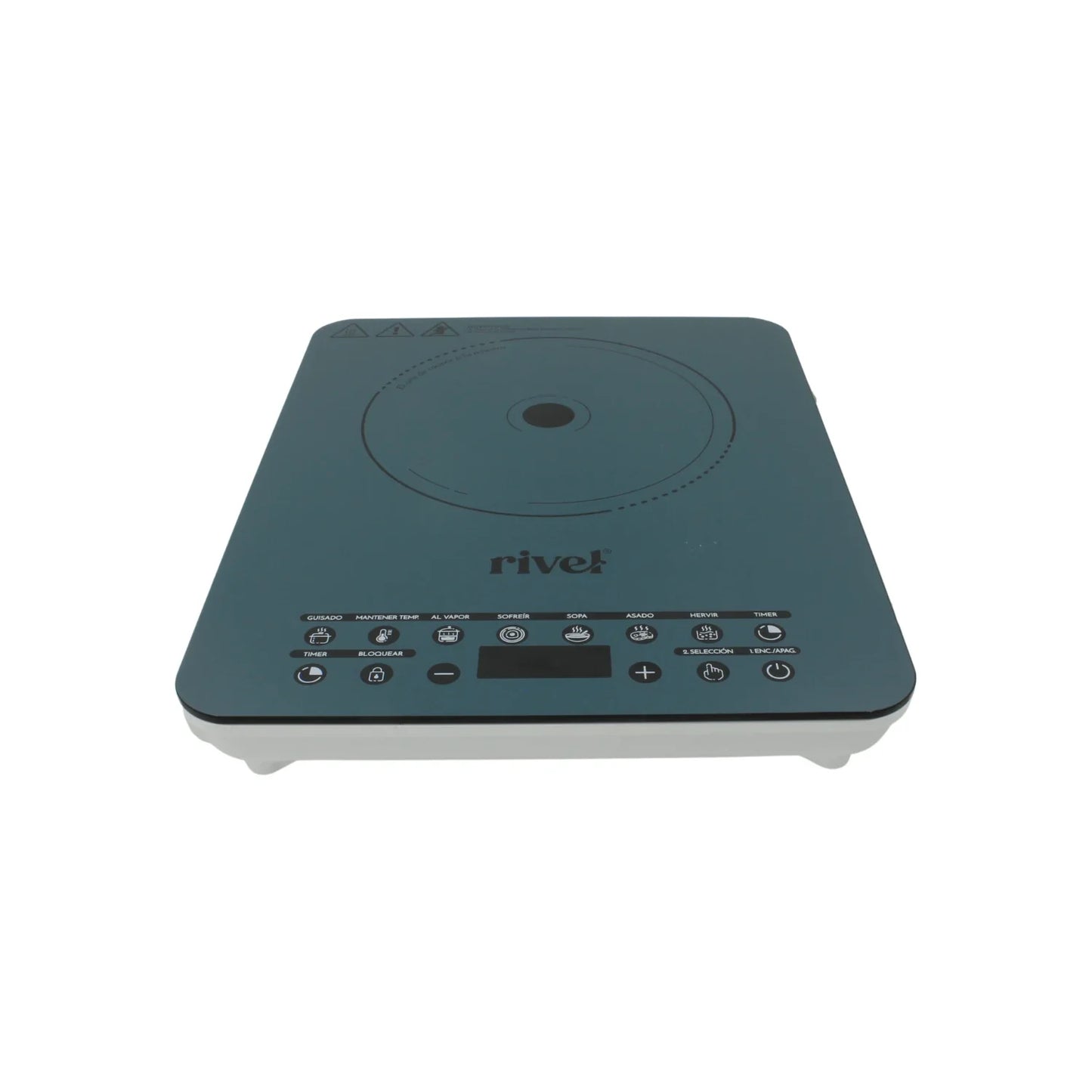 Parrilla eléctrica 1 quemador de inducción Rivel 19IND-TVT