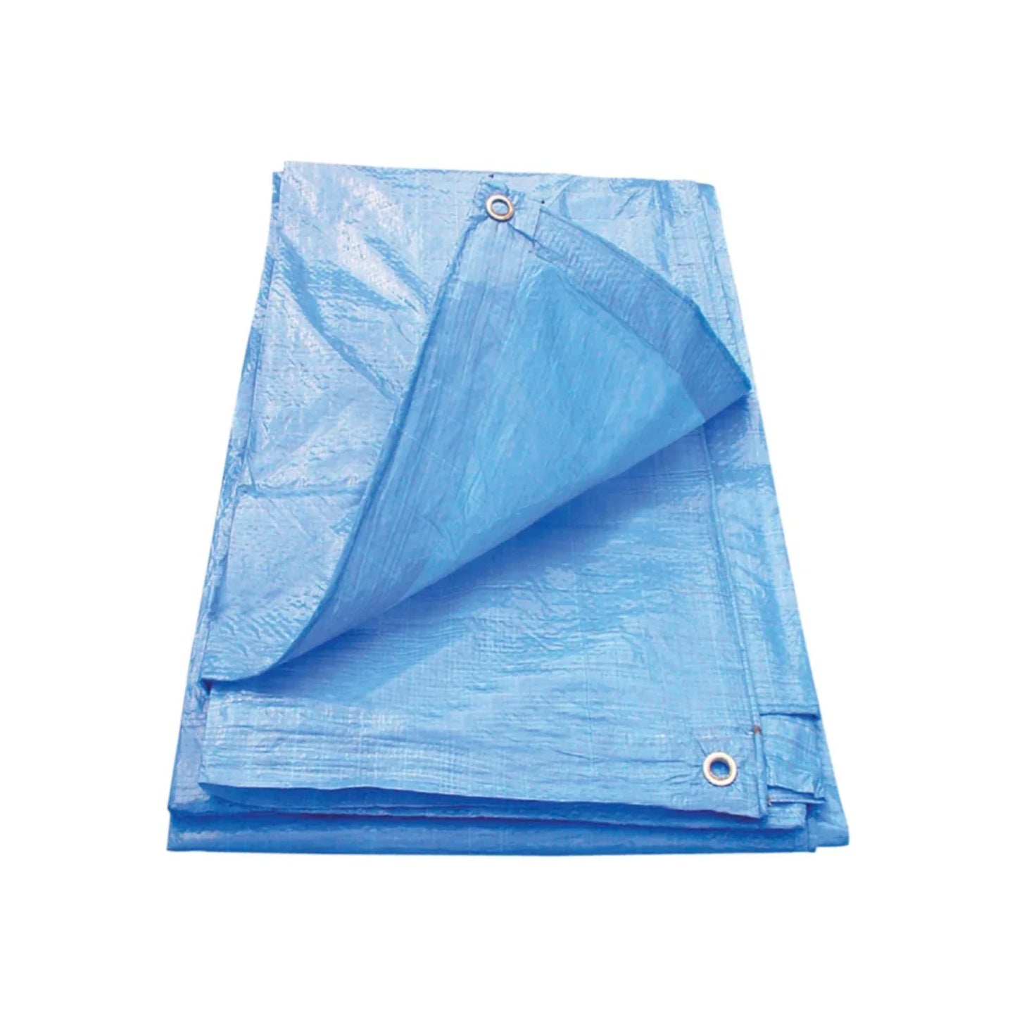 Fabricada en película de polietileno.,Medidas de 6.10 m x 6.10 m (20x20).,Trama de hilo 8×8 por pulgada cuadrada.,Reforzada con ojillos metálicos y costura en sus bordes.,Material tratado para una máxima protección contra el deterioro causado por los rayos ultravioleta.,Uso ligero.,Azul.