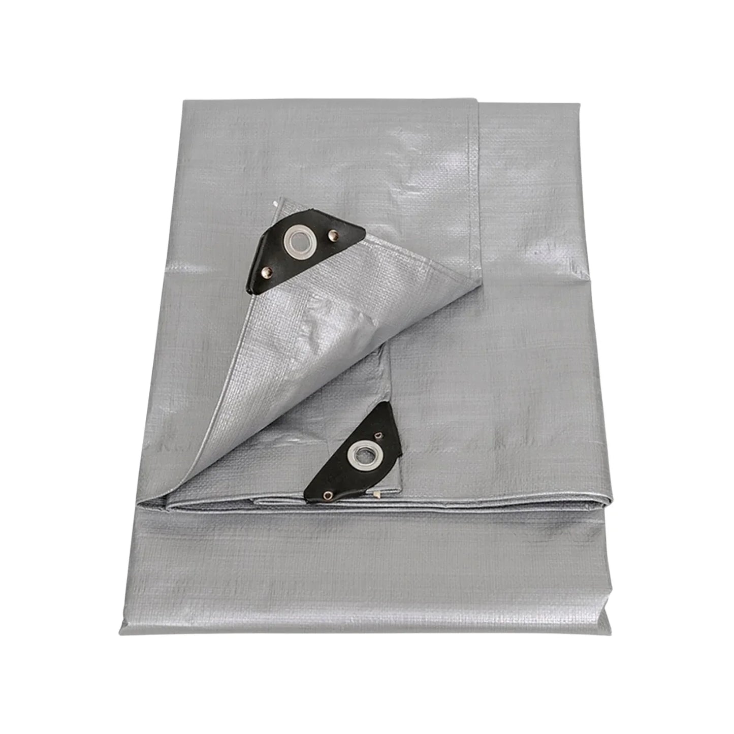 Fabricada en película de polietileno.,Medidas de 3 m x 3 m (10x10).,Trama de hilo 16×16 por pulgada cuadrada.,Reforzada con ojillos metálicos y costura en sus bordes.,Material tratado para una máxima protección contra el deterioro causado por los rayos ultravioleta.