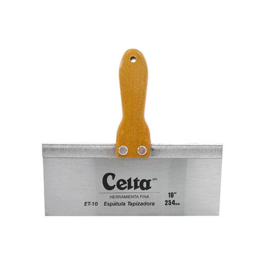 Espátula 10" tapicera mango de madera Celta
