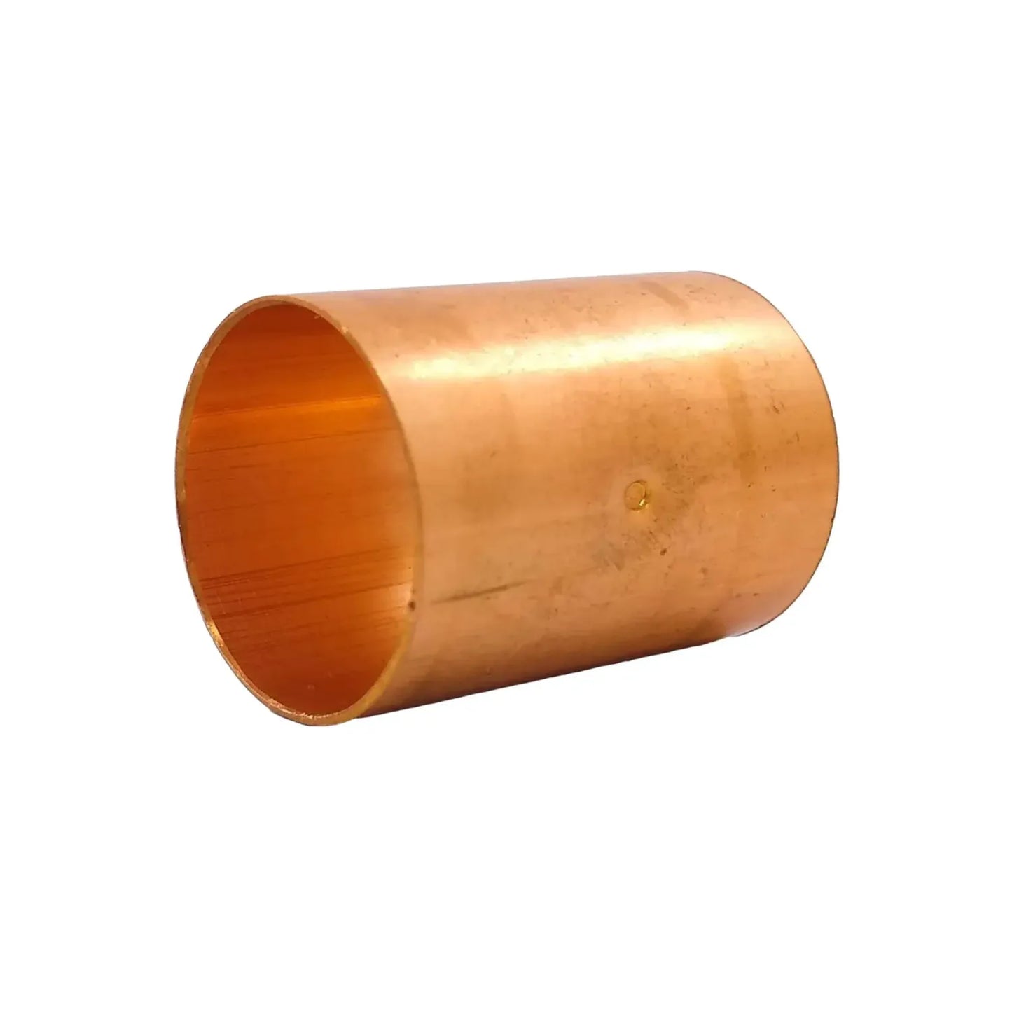 Cople de cobre para soldar de 1 pulgada para unión de tuberías de fontanería y gas