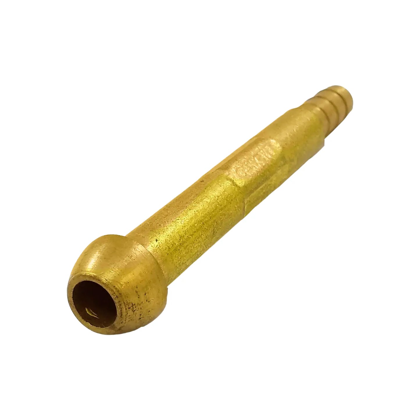 Punta pool con espiga 12 cm latonada Aleamex AG-PPE12