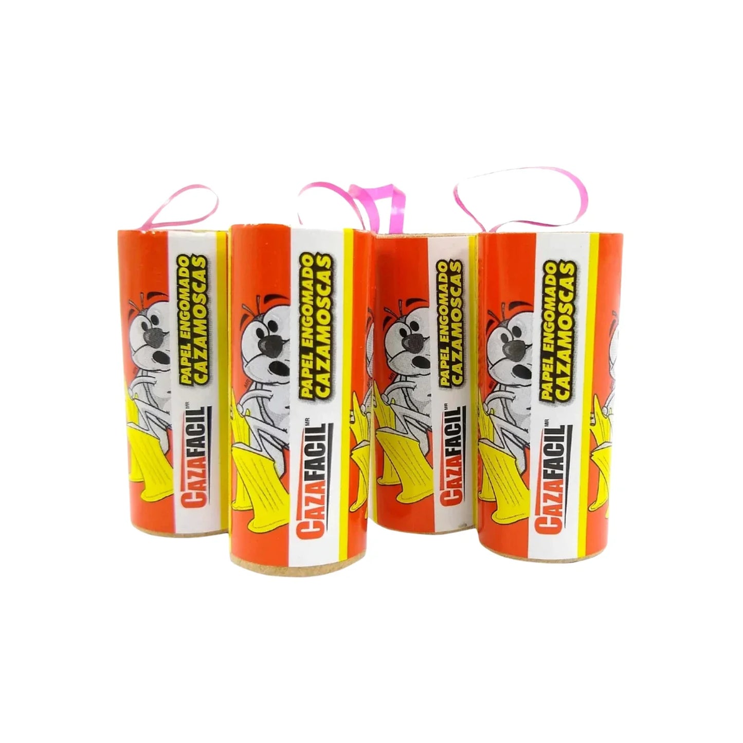 Trampa para moscas 4 piezas Cazafacil