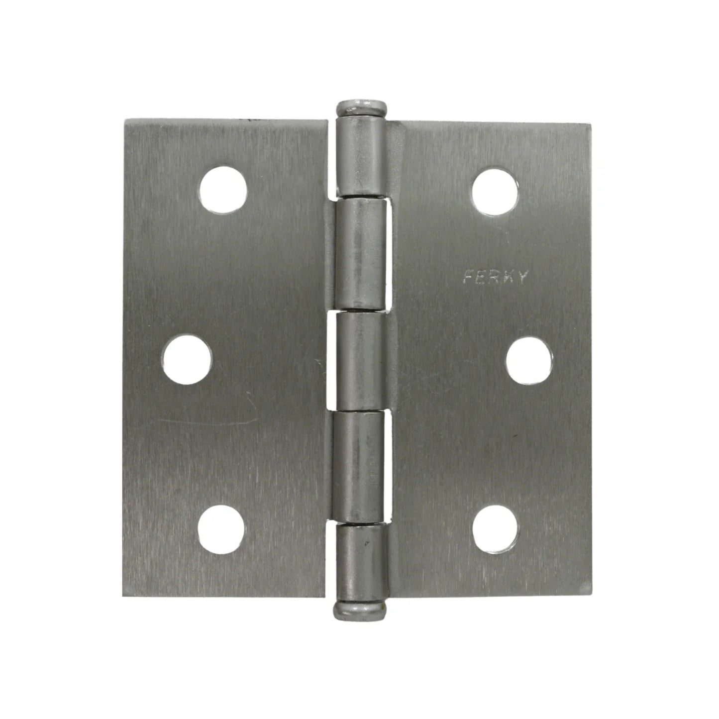Información Técnica., Fabricada en acero., Bisagra residencial., Medida: 3" x 3", Acabado negro satinado., La imagen puede diferir un poco del producto final.