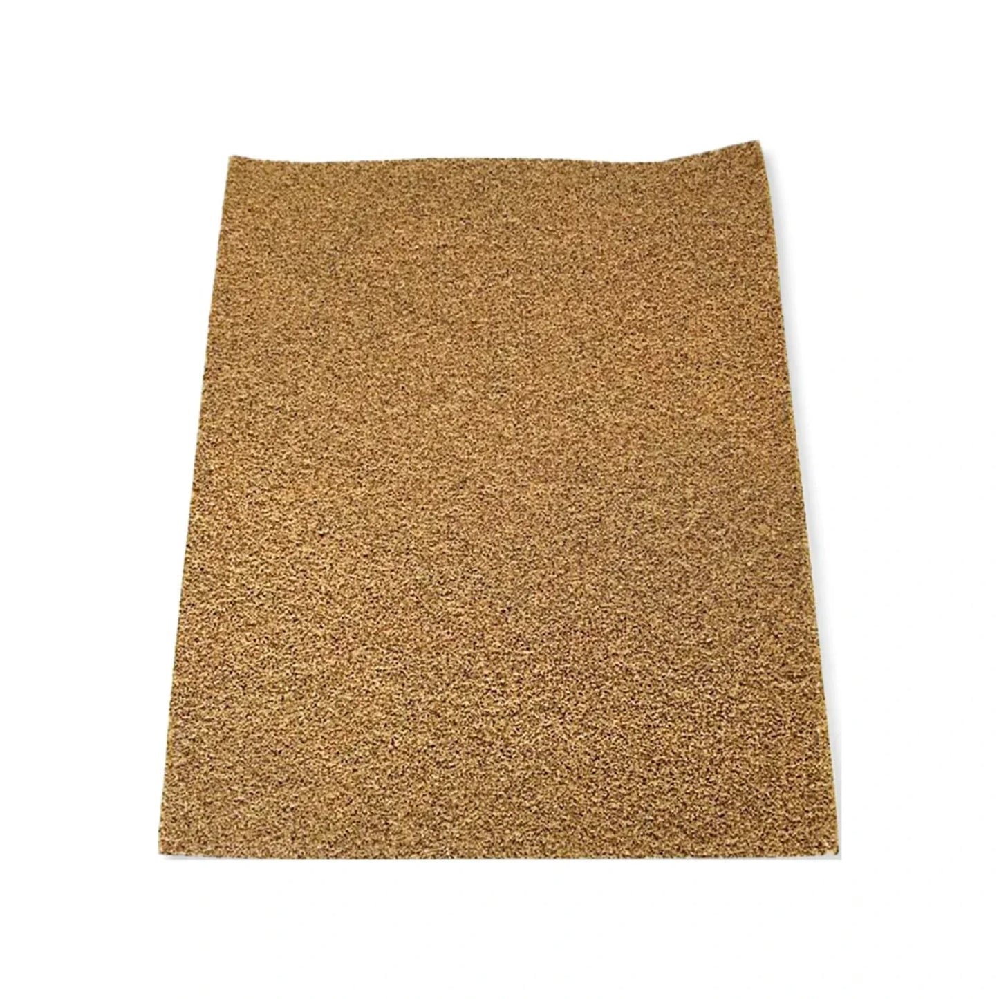 Elaborado en óxido de aluminio café.,Ideal para trabajo en madera (carpintería).,Reverso de papel kraft finlandés.,Para alisar superficies de madera.