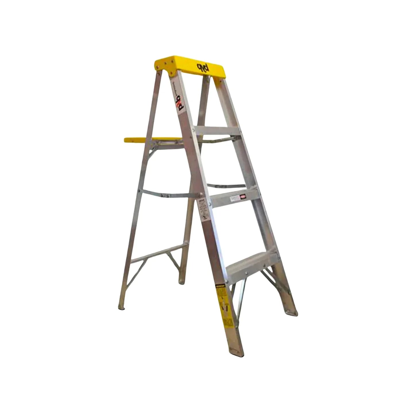 Escalones: 3,Tamaño: 1.22 m,Altura máxima de seguridad: 0.57 m,Útil porta herramienta y plataforma porta cubeta.