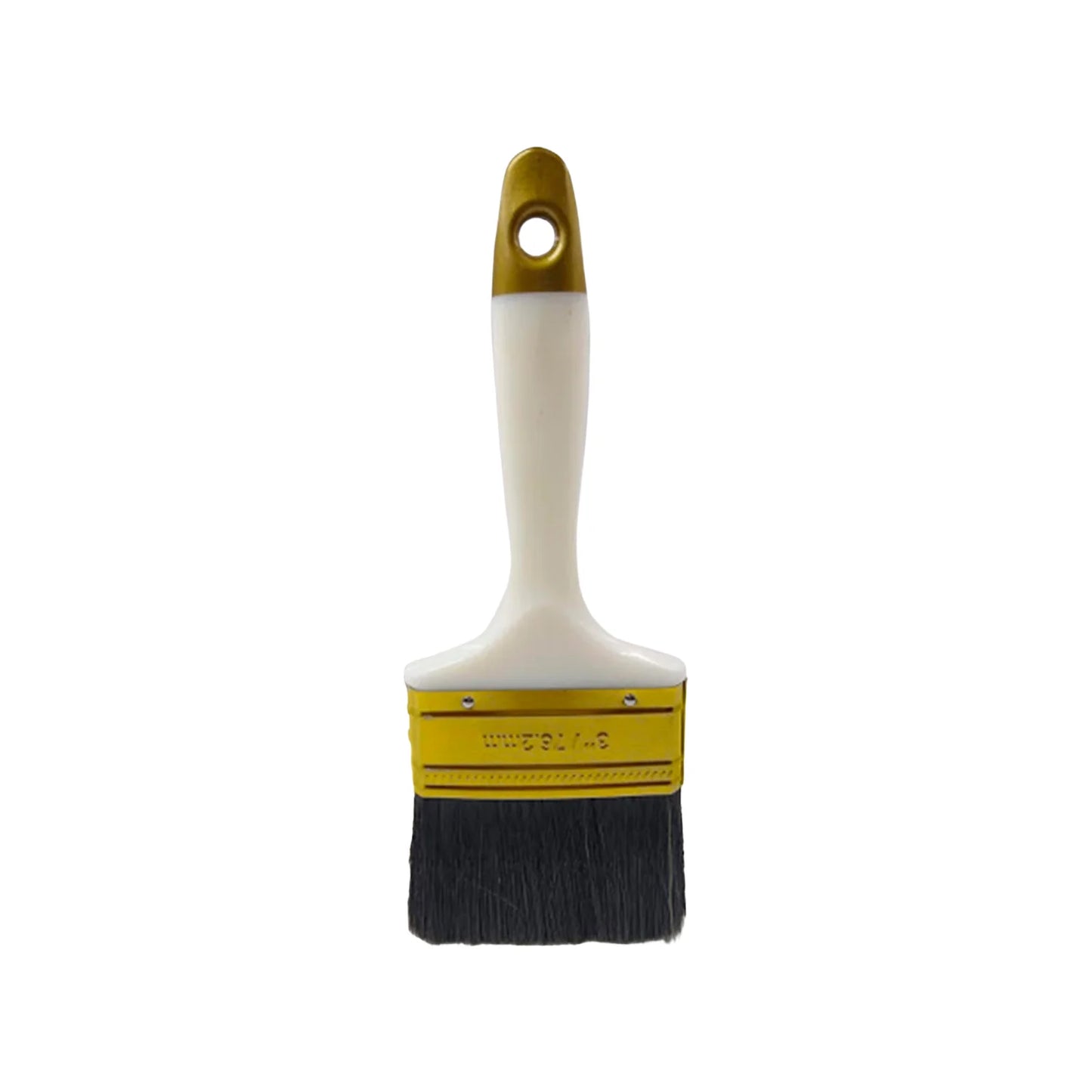 Combinación de poliéster y cerda natural.,Para toda clase de pinturas.,Brocha mango plástico hueco.,Mezcla de filamentos que le permite cargar y descargar mayor cantidad de pintura.
