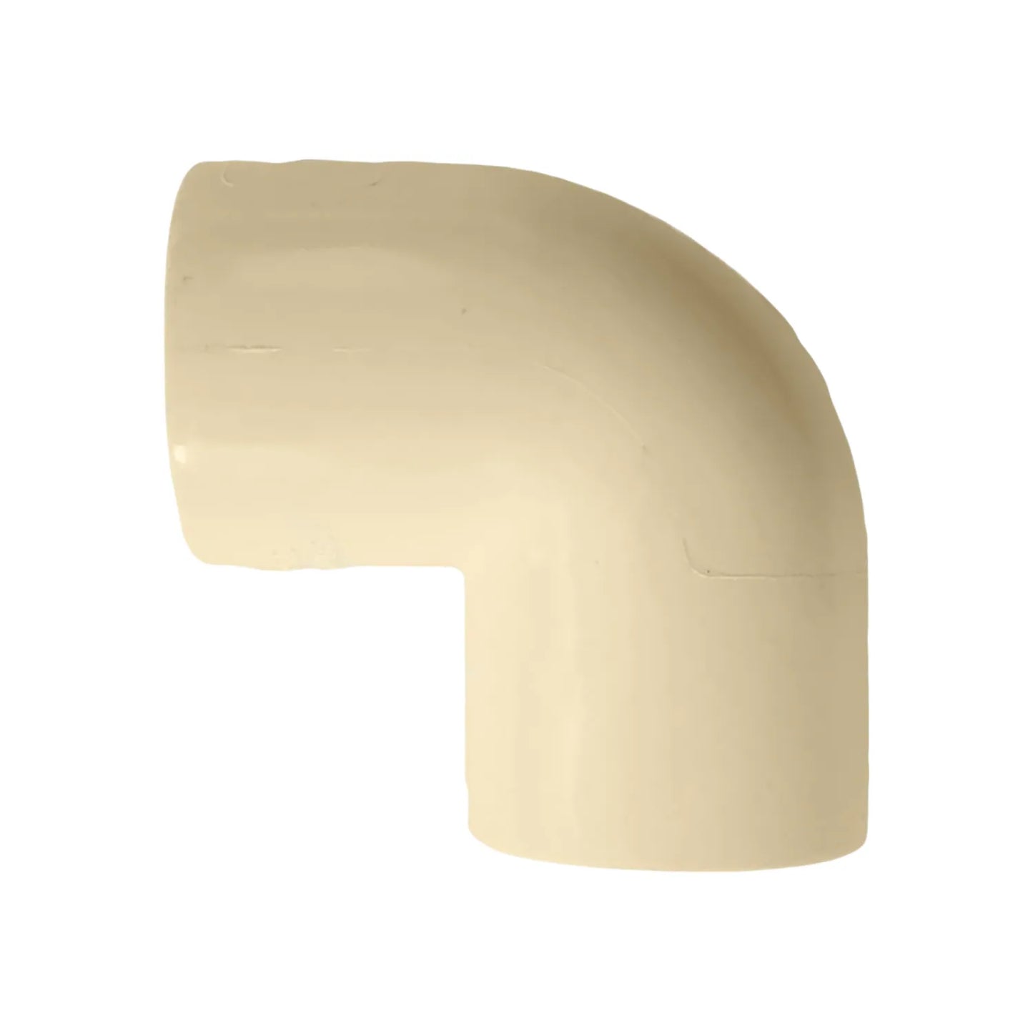 Codo CPVC 90 grados 1 pulgada (25 mm) beige para tuberías de plomería