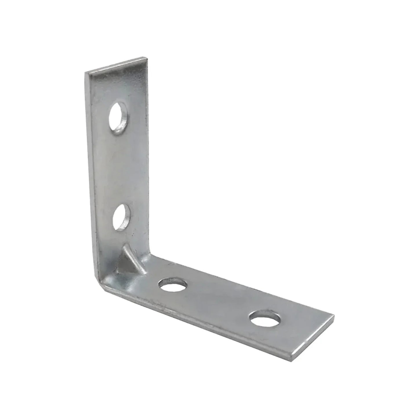 Fabricado en acero.,Esquinero de 38 mm acabado cromado.,Ideal para reforzar y sostener.,Ideal para soportar objetos pequeños y medianos.