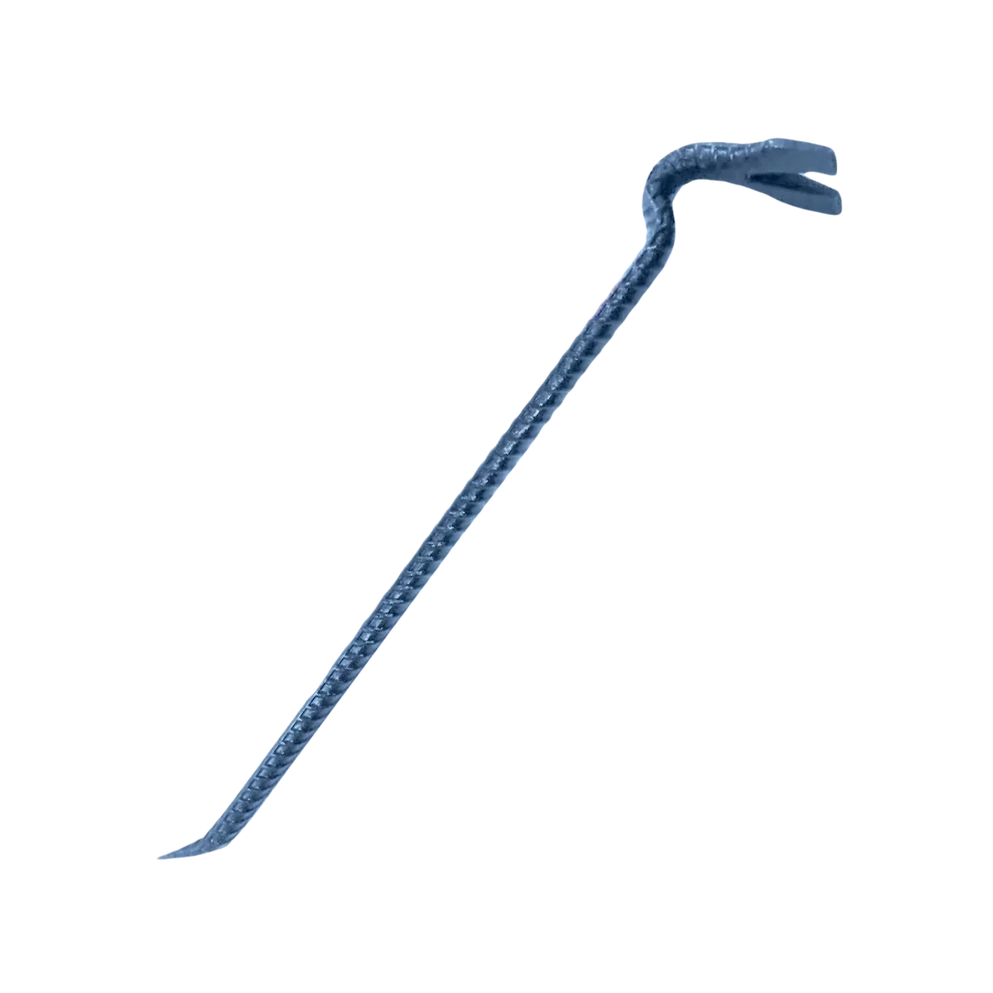 Fabricado de acero.,Tipo varilla.,Medidas:,Largo: 24" (60 cm).,Barreta de 3/4" (19 mm).,Terminación en uñas y escoplo.