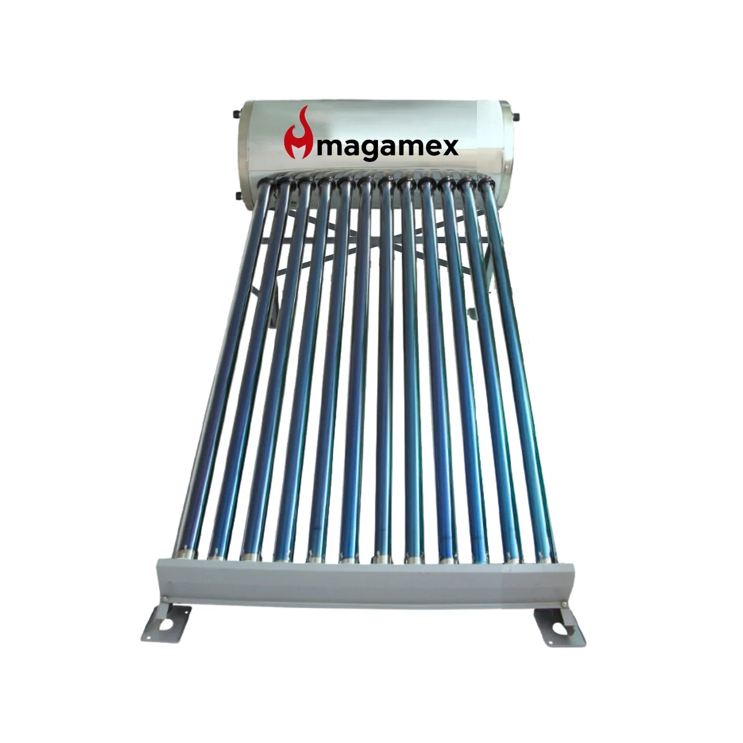 Fabricado de acero inoxidable.,Cubren cualquier prueba de resistencia, durabilidad, eficiencia, seguridad y accesibilidad económica.,Sistemas foto térmico en los que puedes canalizar energía irradiada por el sol hacia a tu hogar, úsala para calentar agua en uso doméstico y albercas.,Sin impacto ambiental.,Ahorro inmediato.,Garantía extendidA,Capacidad 135 litros por minuto.,Para tres servicios.,Peso 49 kg,Volumen 226 cm,12 tubos.
