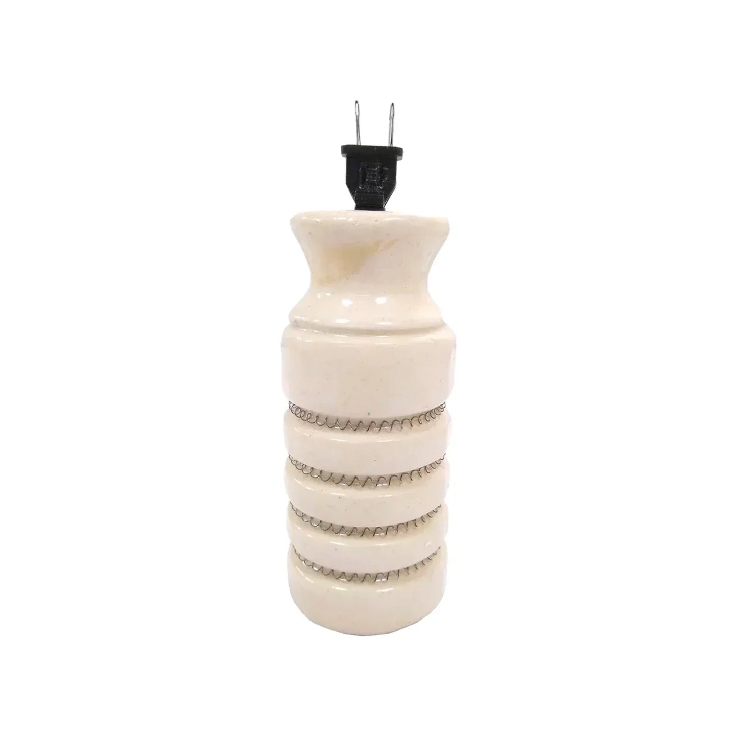 Calentador de porcelana.,Calienta hasta 16 litros de agua.,Resistencia metálica.,Cable aislado con PVC