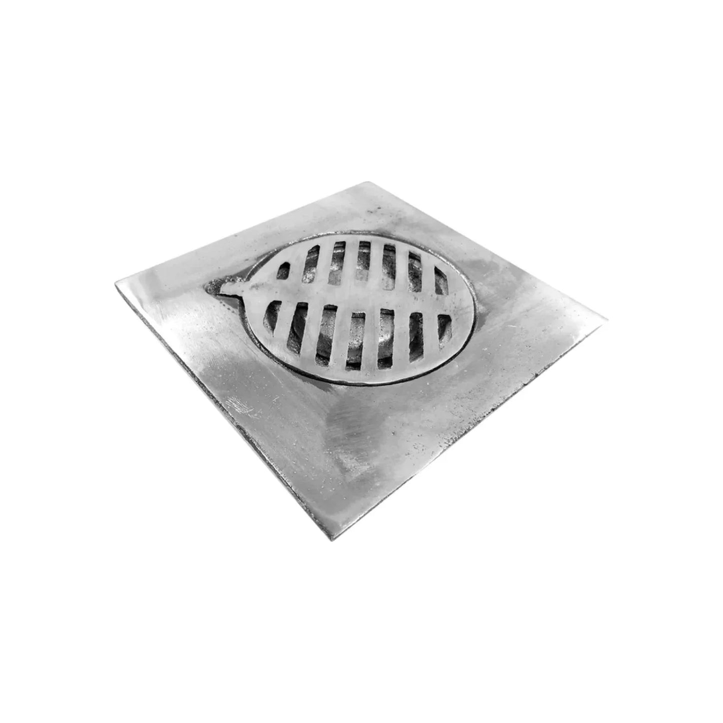 Coladera de aluminio 15x15 cm,Rejilla que filtra los líquidos.,Obstruye el paso de basura u objetos de mayor tamaño.,Coladera universal.