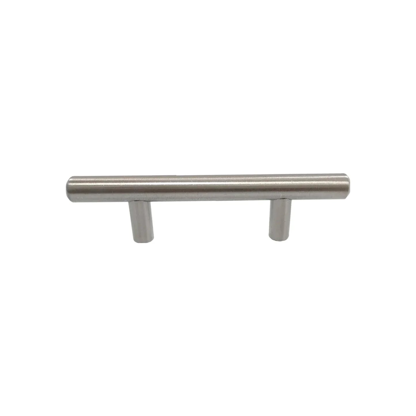 Jaladera 64 mm barra níquel satinado cepillado Rish 8124/64