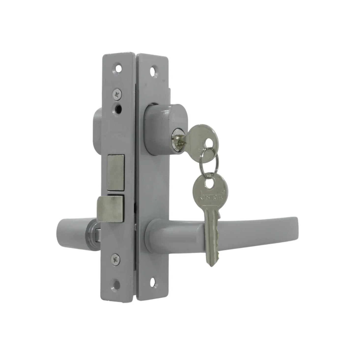 Cerradura/Chapa para puerta de aluminio cromo satinado Austral 639 DCCS
