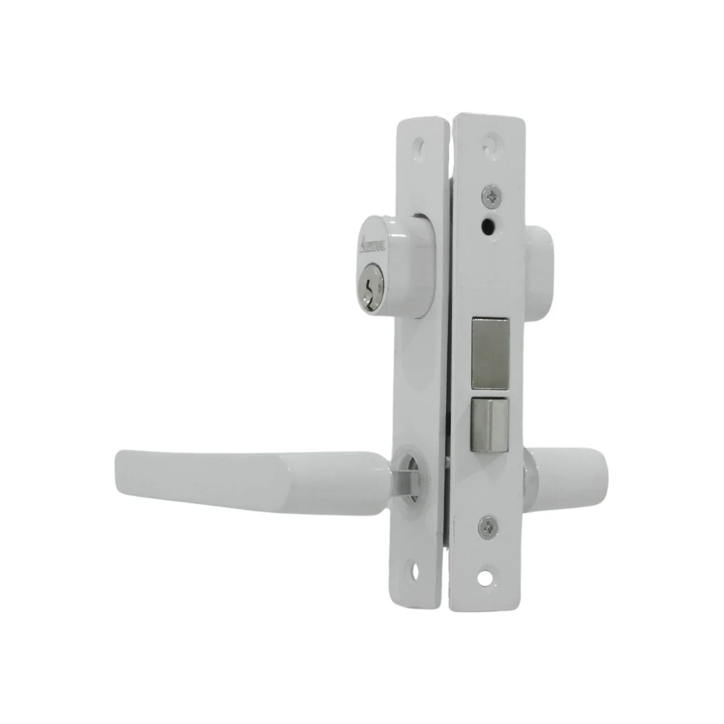 Cerradura/Chapa para puerta de aluminio blanca Austral 639 CD