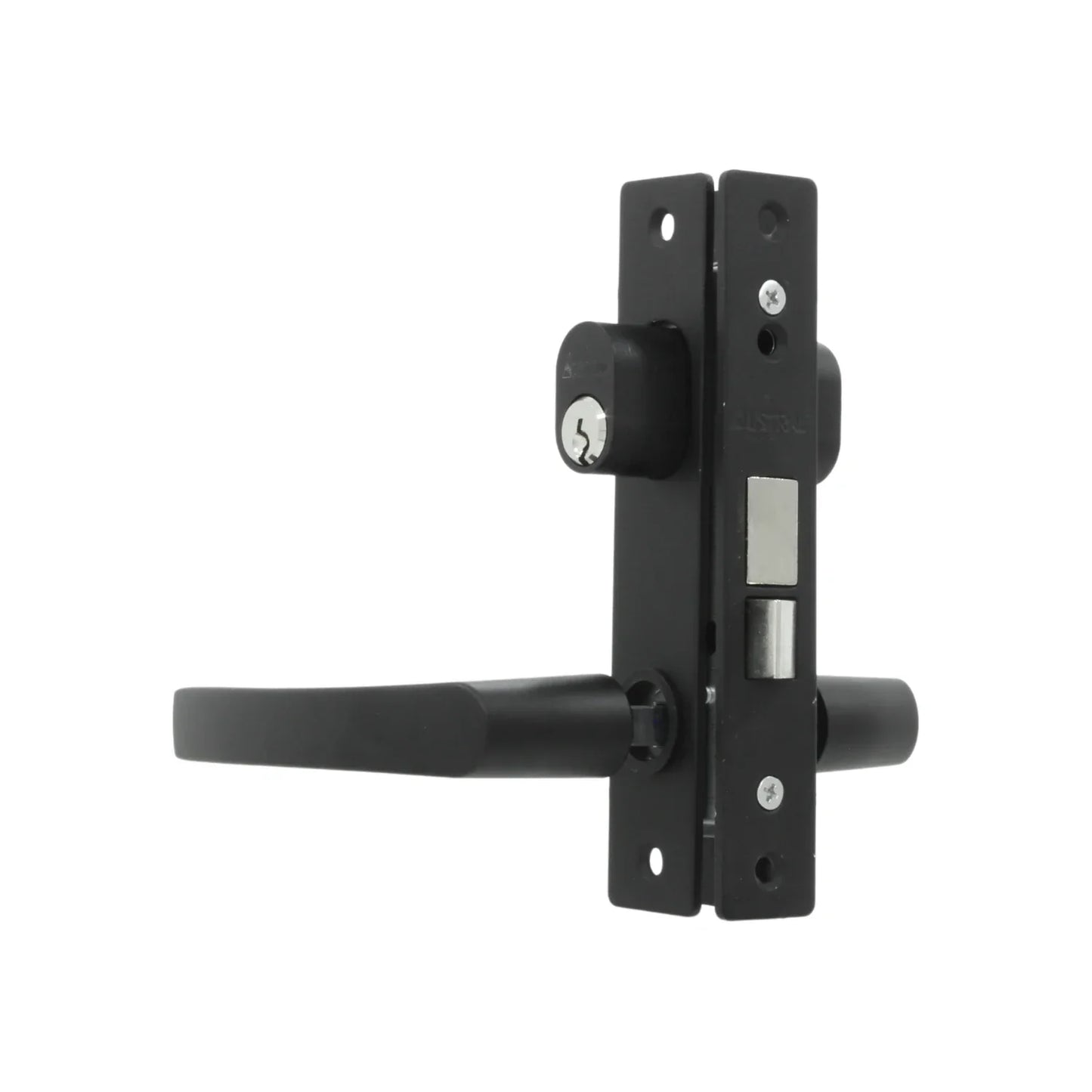 Cerradura/Chapa para puerta de aluminio negra Austral 639 CDN