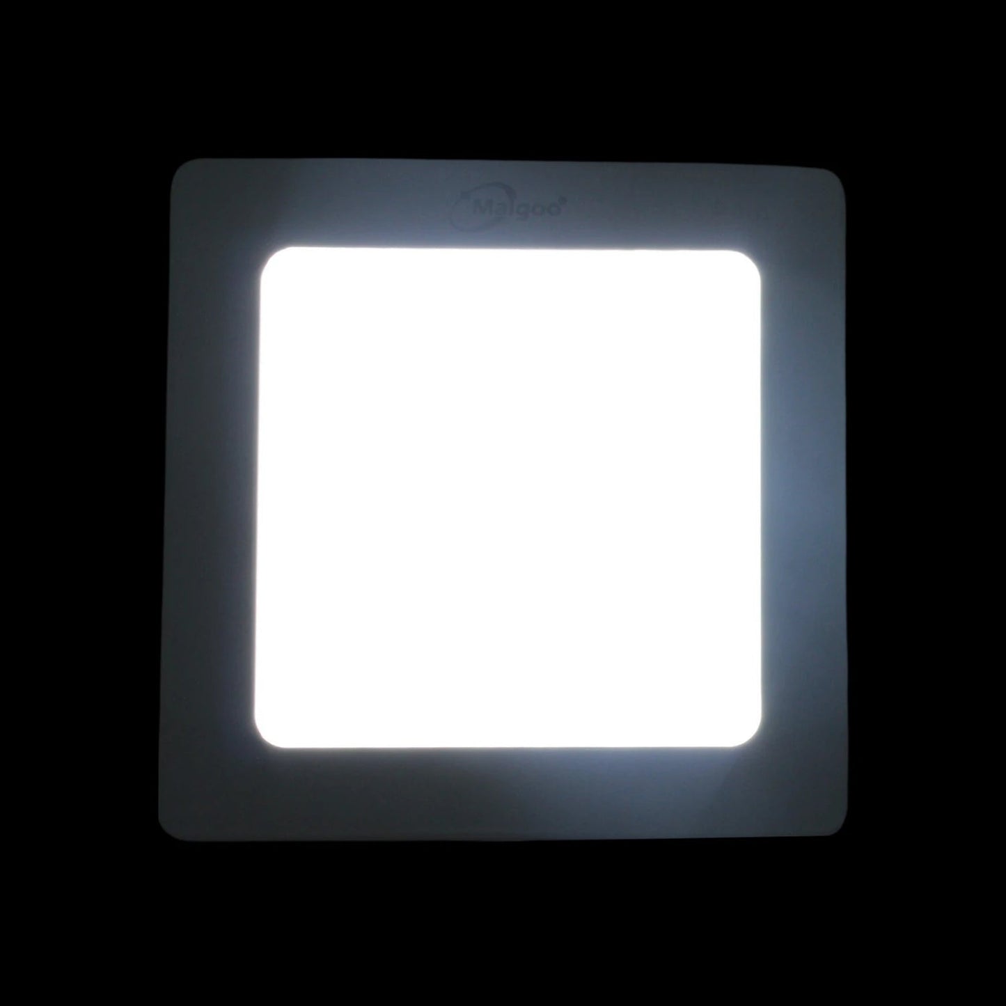 Panel LED cuadrado Maigoo blanco, lámpara de sobreponer con luz brillante