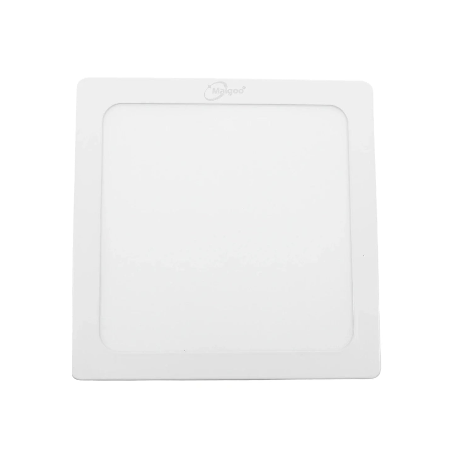 Lámpara de 12 W,Base aluminio blanca 150x150x10 mm,Luz blanca tipo panel.