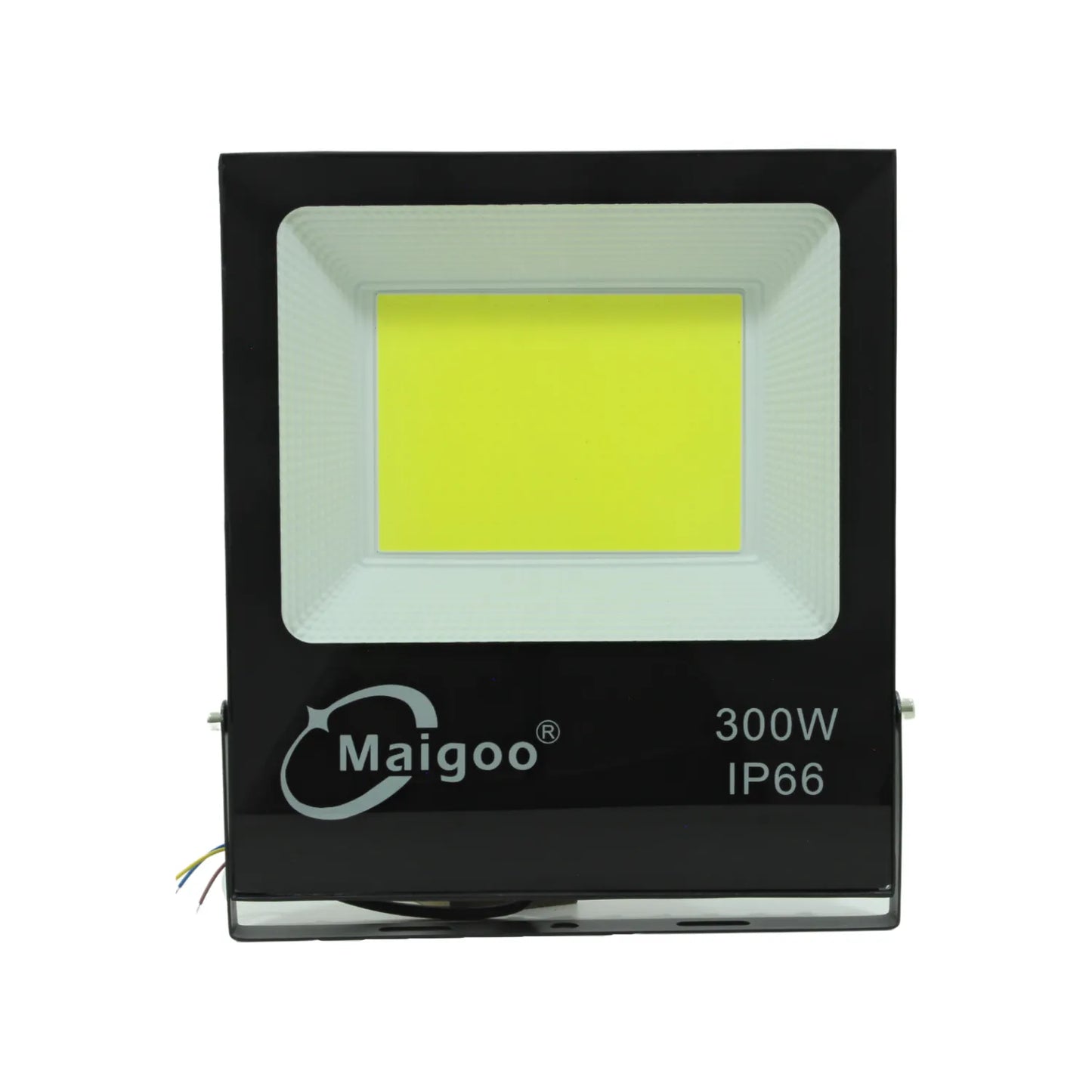 Luminario de LED tipo reflector.,127-220 V,50/60 Hz,300 W,0.211 A,0.05 kWh,Sin rayos UV irradiación.,Alto-Brillo LED,Larga vida útil.