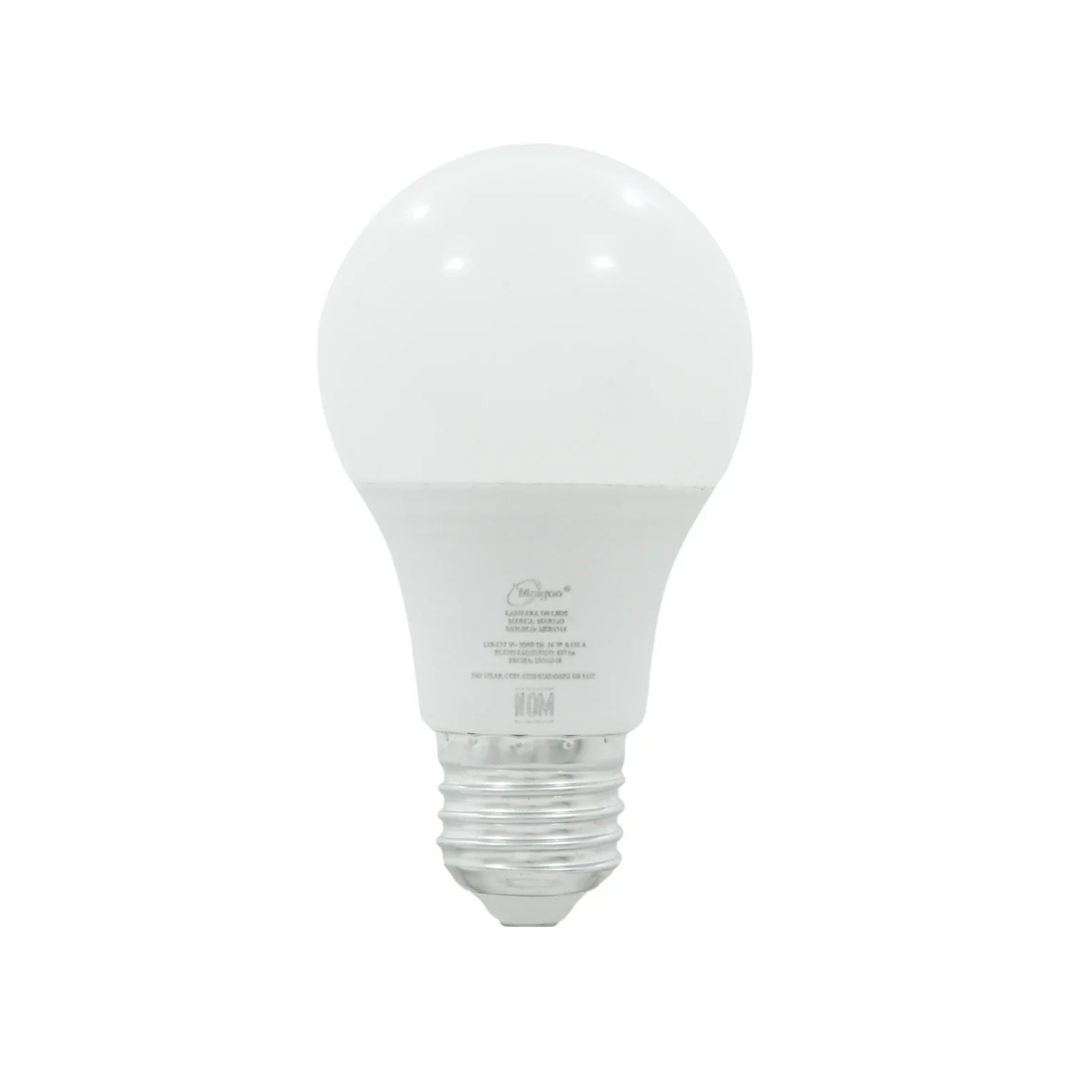 Luz blanca.\n\nPotencia: 16 W\n\nBase estándar E27\n\nFlujo luminoso 1,336 lm