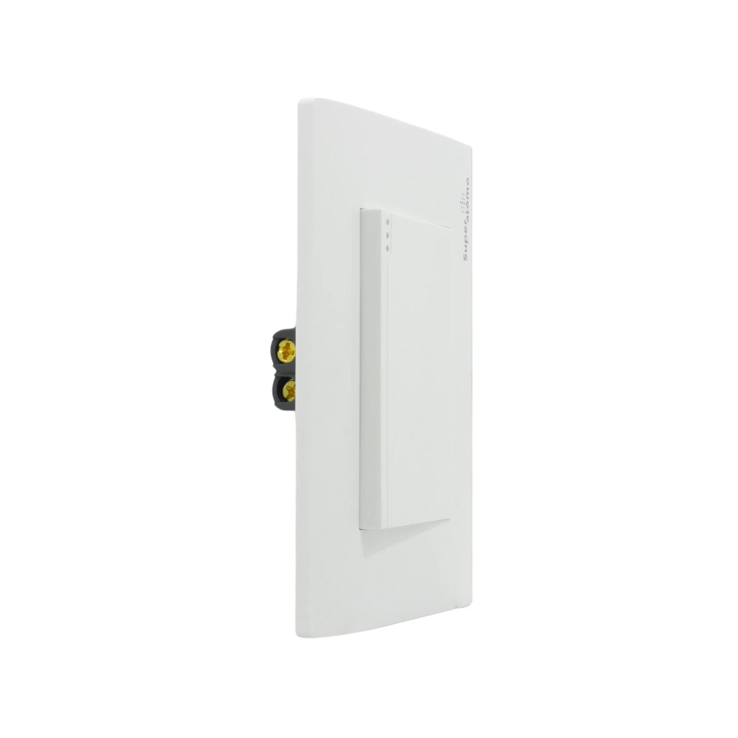 Placa eléctrica Super átomo blanca con un pagador de escalera individual para instalación